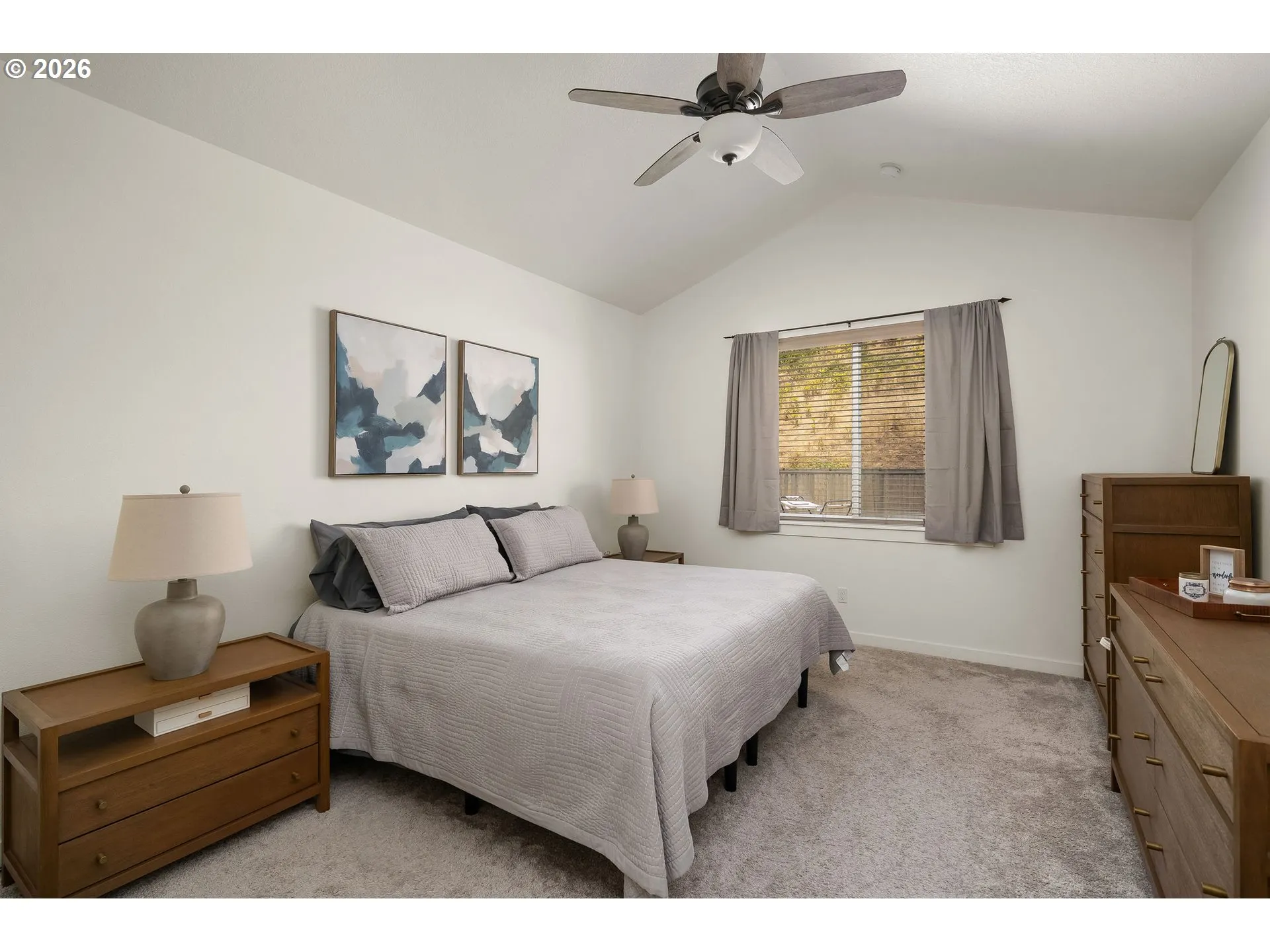 Primary Bedroom-Vaulted Ceilings