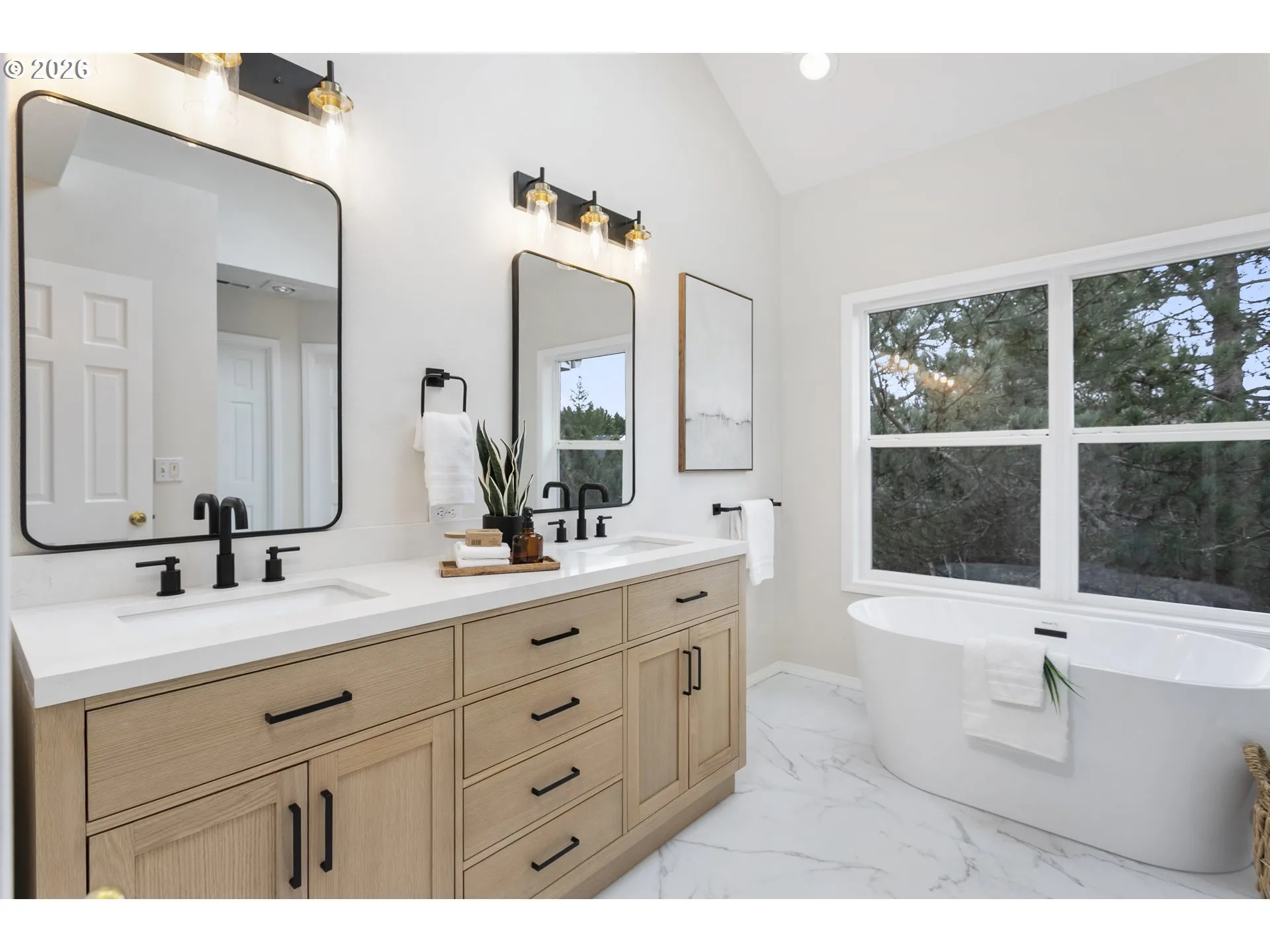 Bathroom-Double Sinks