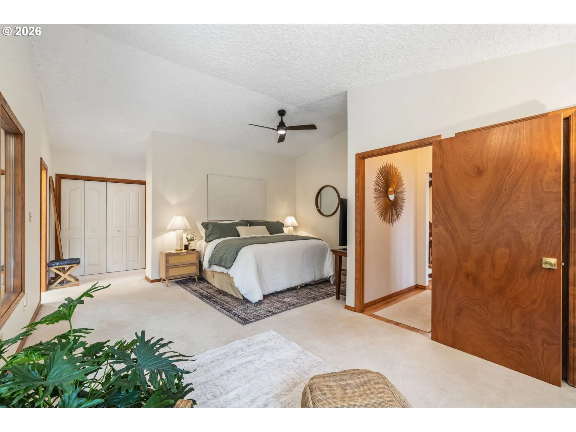 Bedroom, Primary-Ceiling Fan
