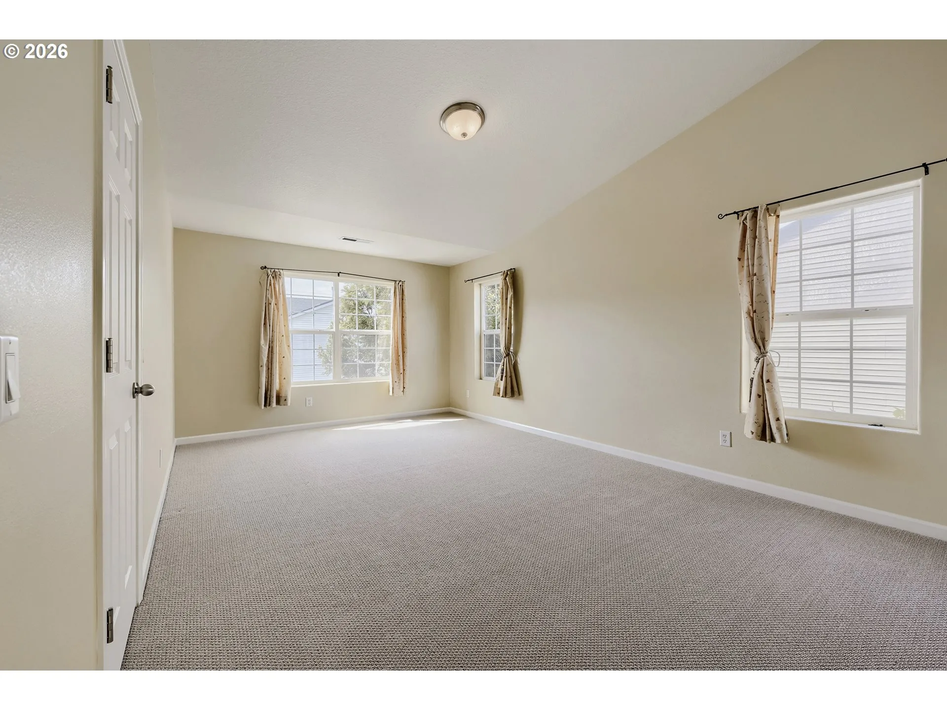 Bonus Room-Vaulted Ceilings