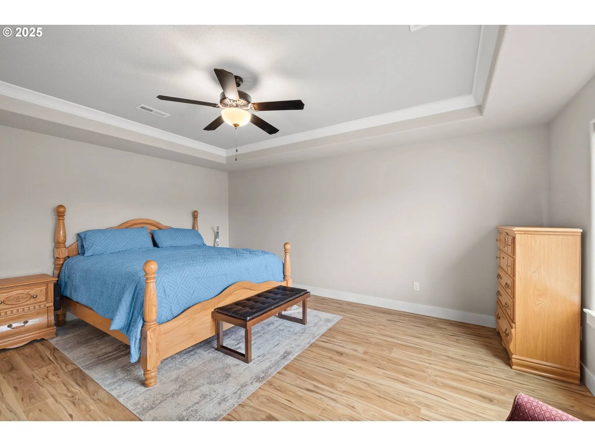 Bedroom, Owner's Suite-Ceiling Fan