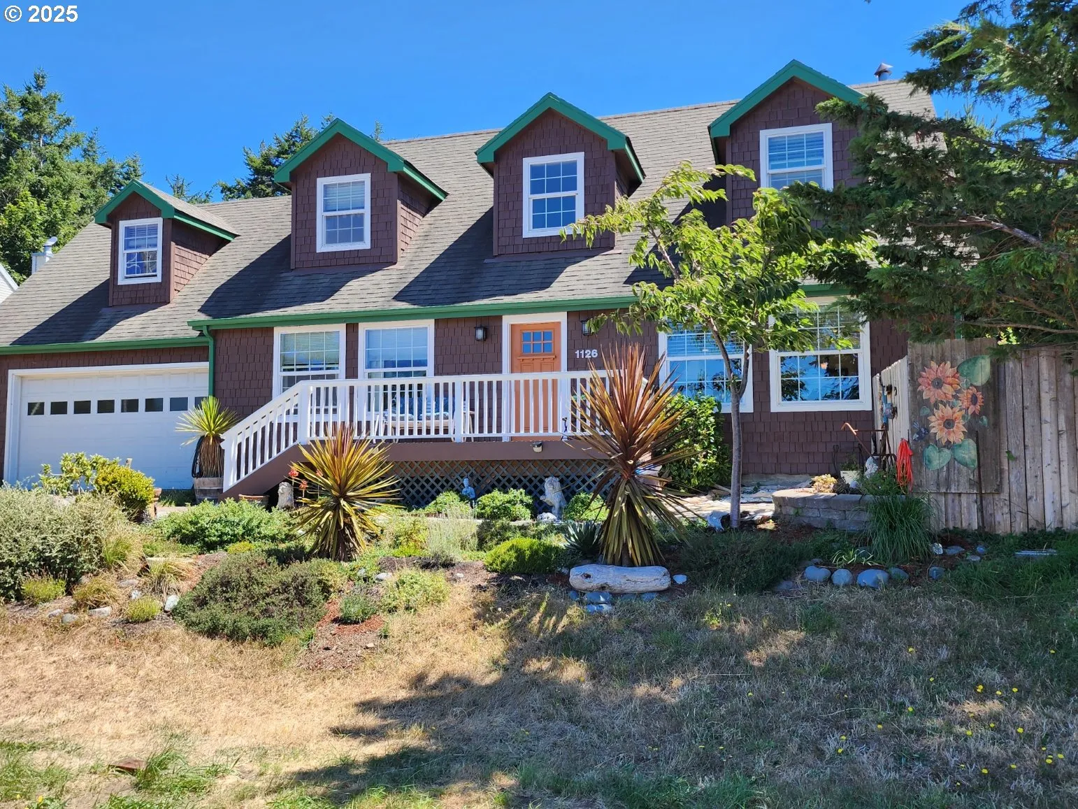 Exterior-West Facing