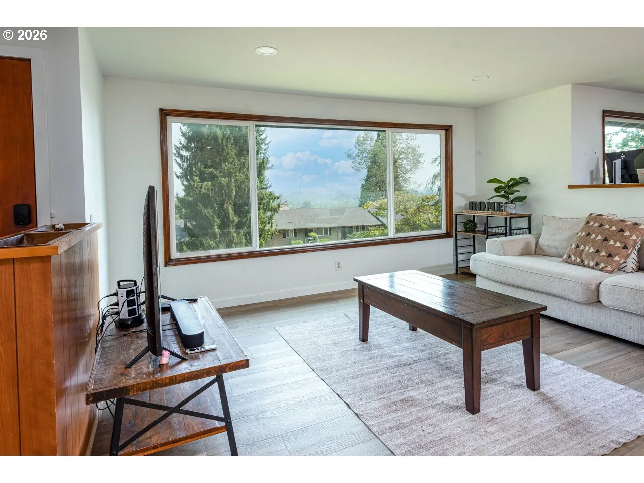 Living Room-View From