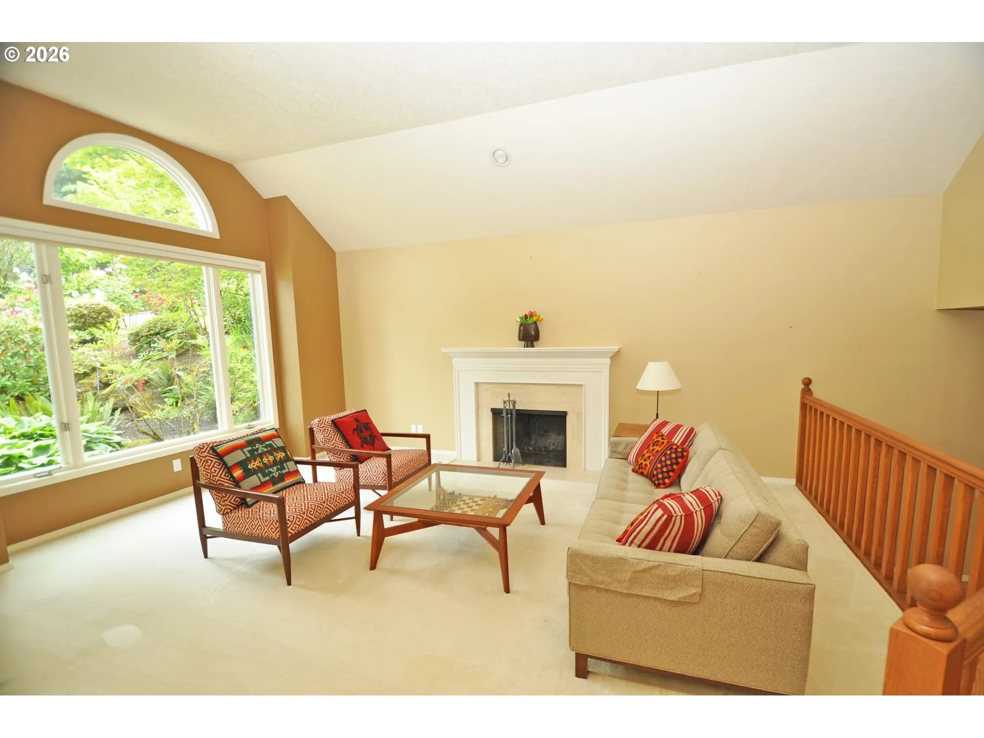 Living Room-Fireplace