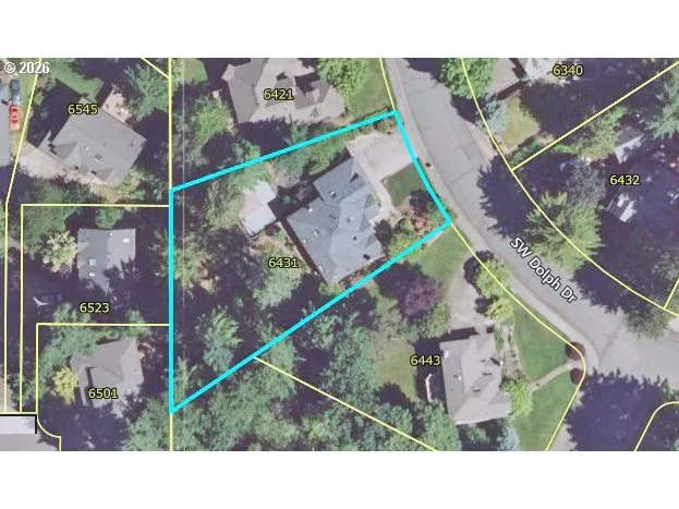 Approximate Property Lines-Aerial