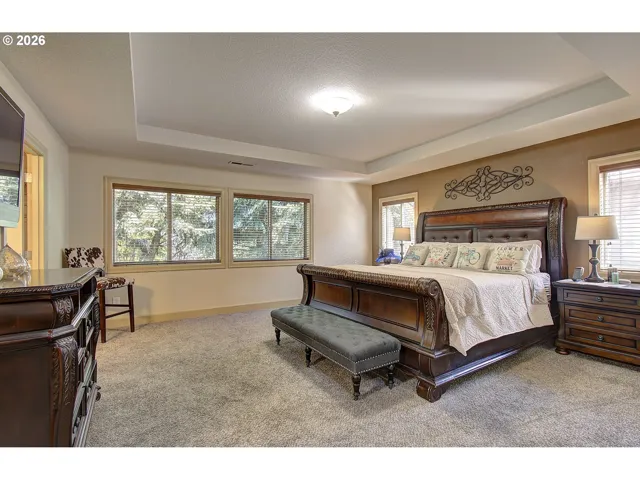 Bedroom, Primary-Coffered Ceilings