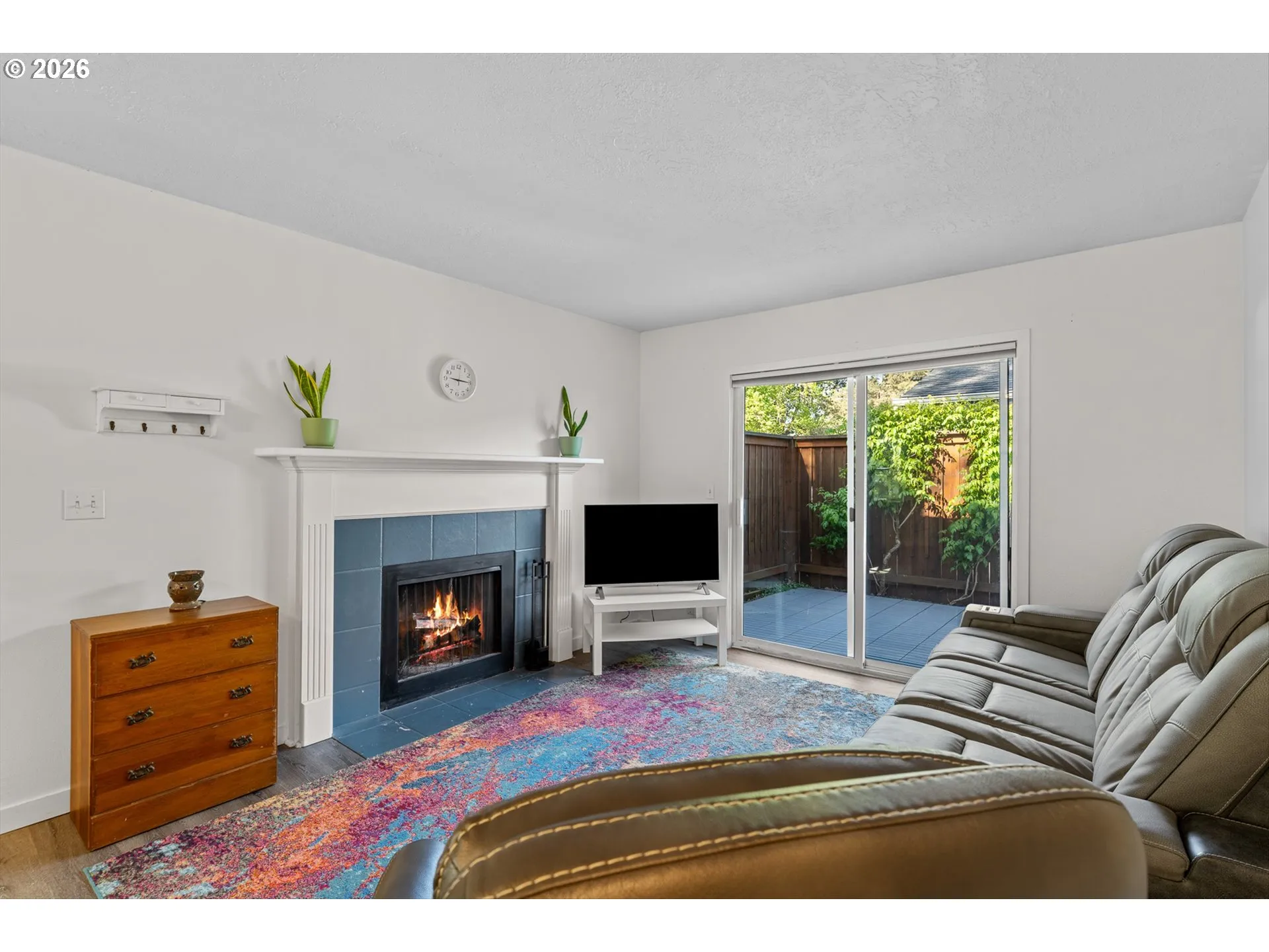 Living Room-Fireplace