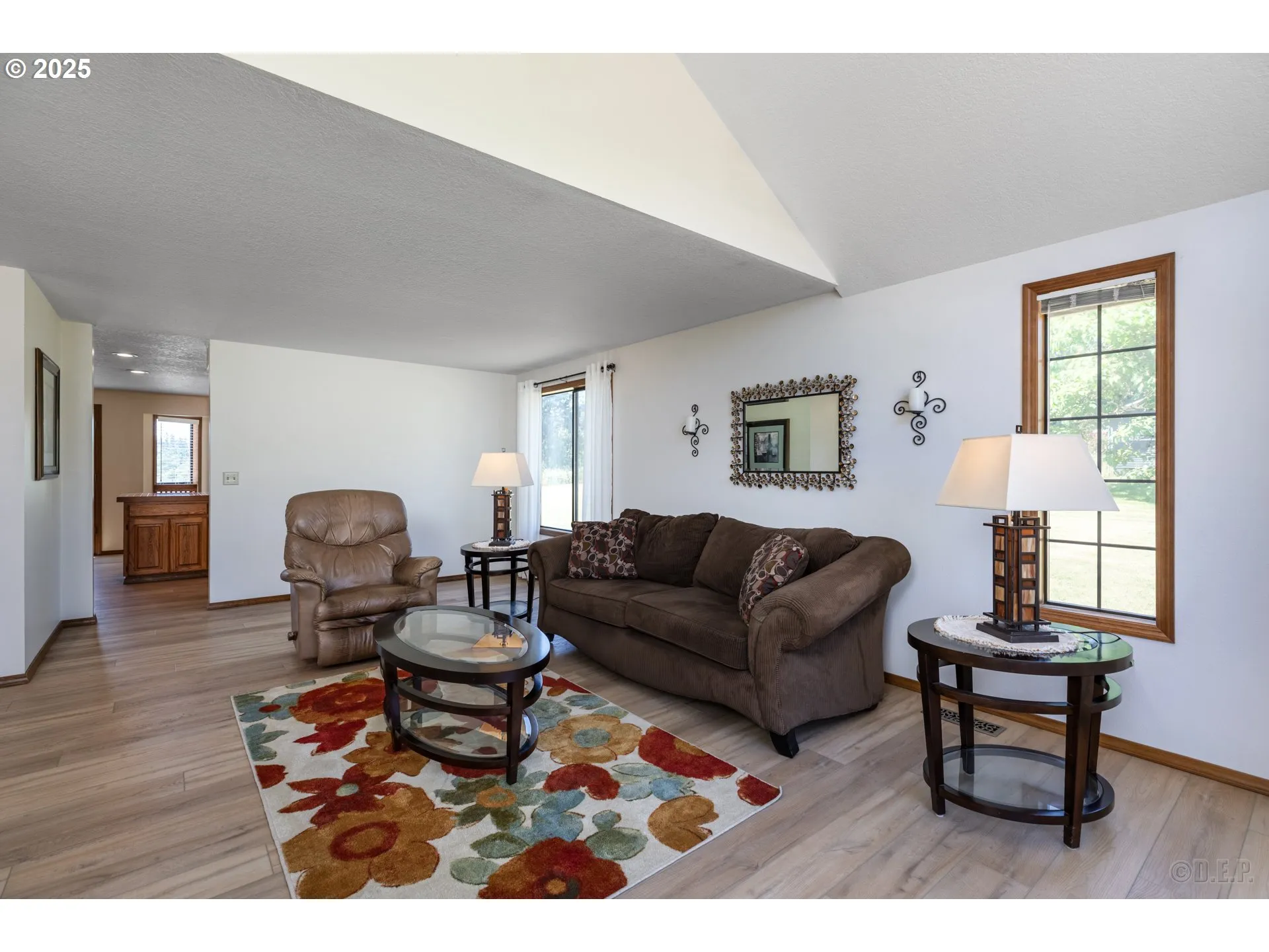 Living Room-Vaulted Ceilings