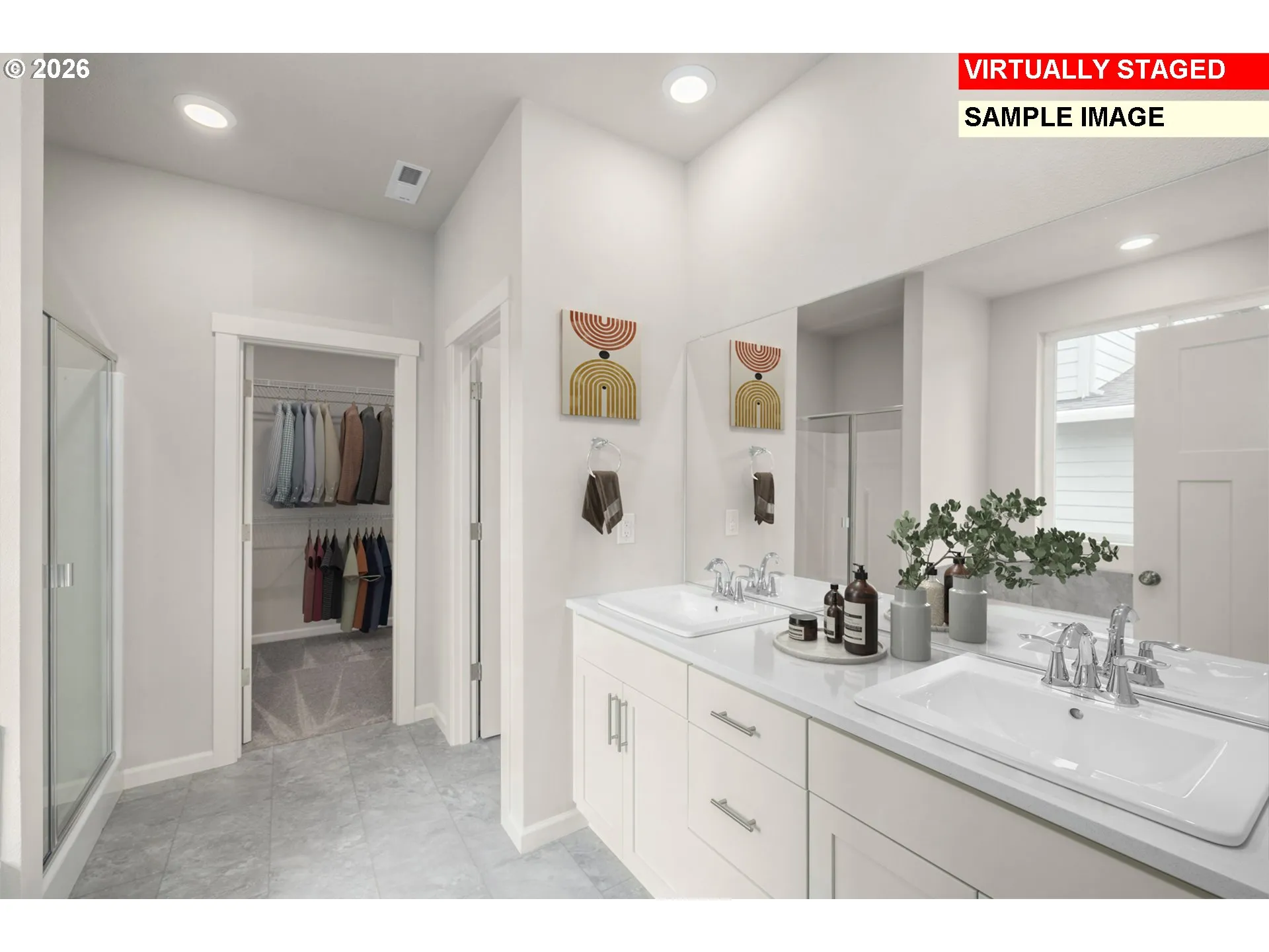 Owner's Suite Bathroom-Double Sinks
