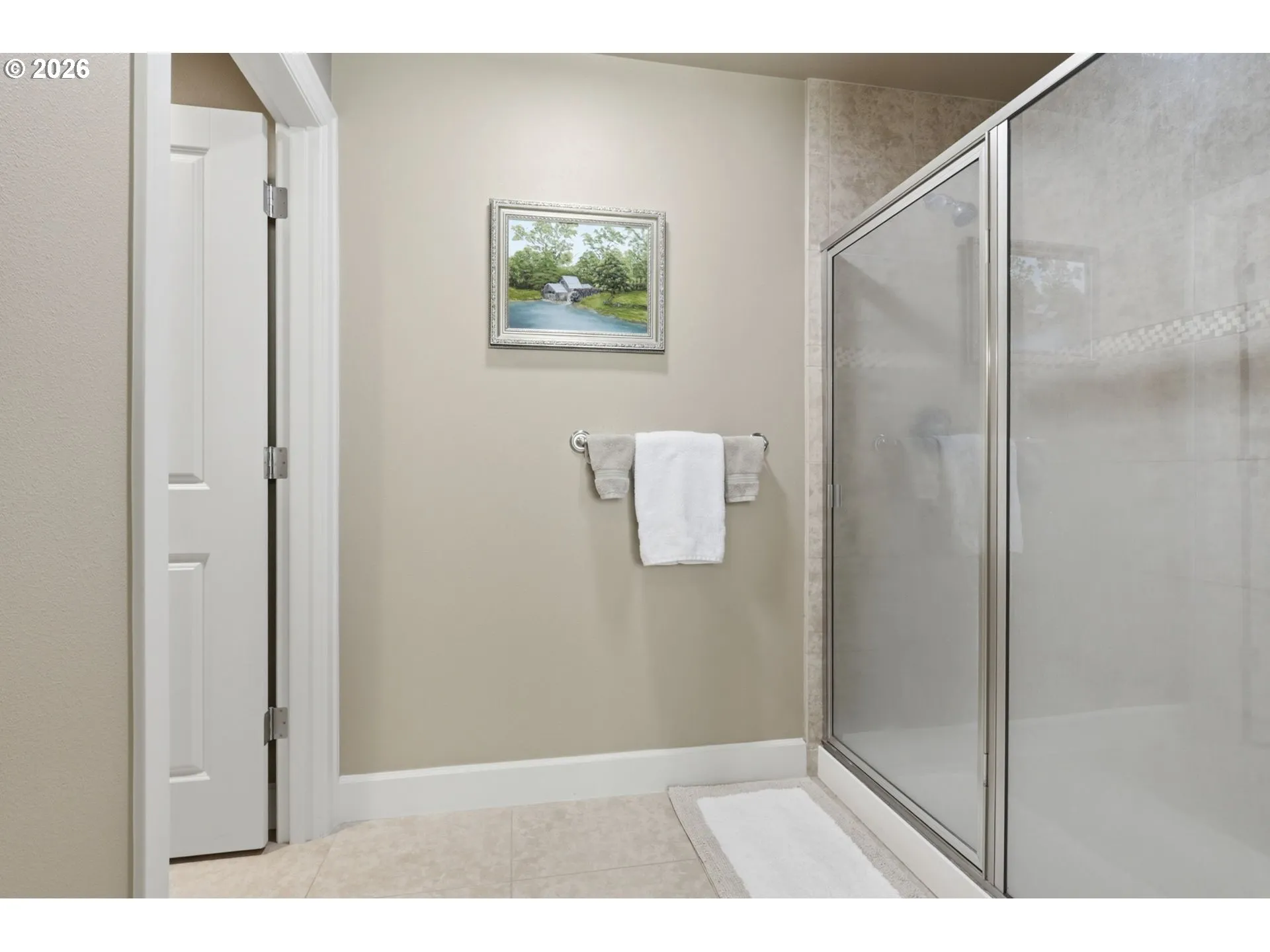 Bathroom, Attached-Walk in Shower