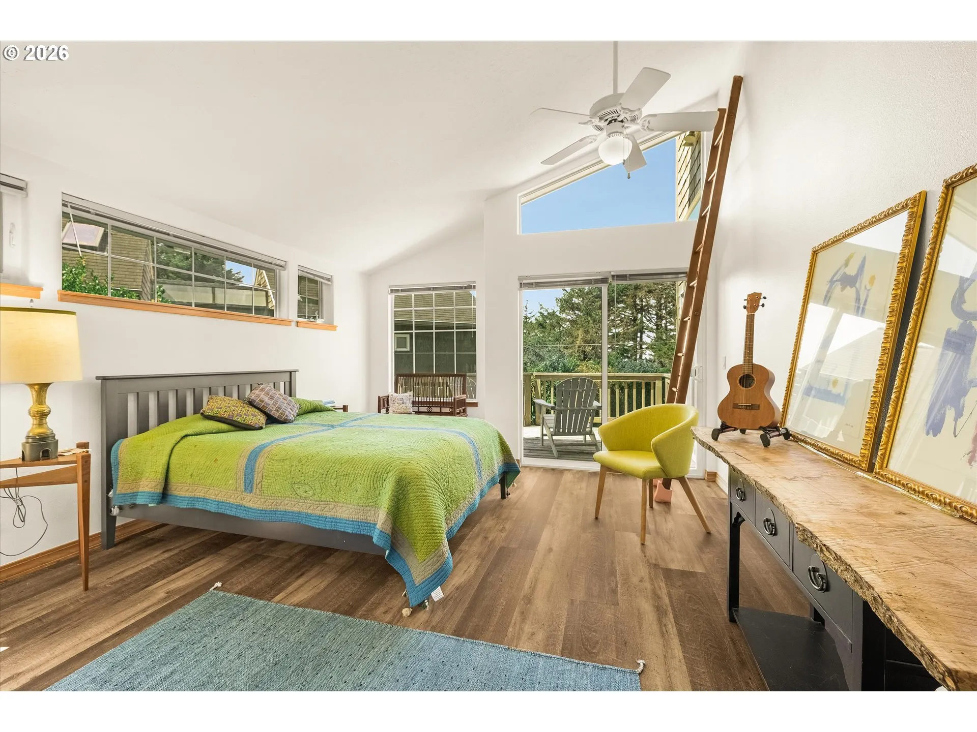 Bedroom, Primary-Ceiling Fan