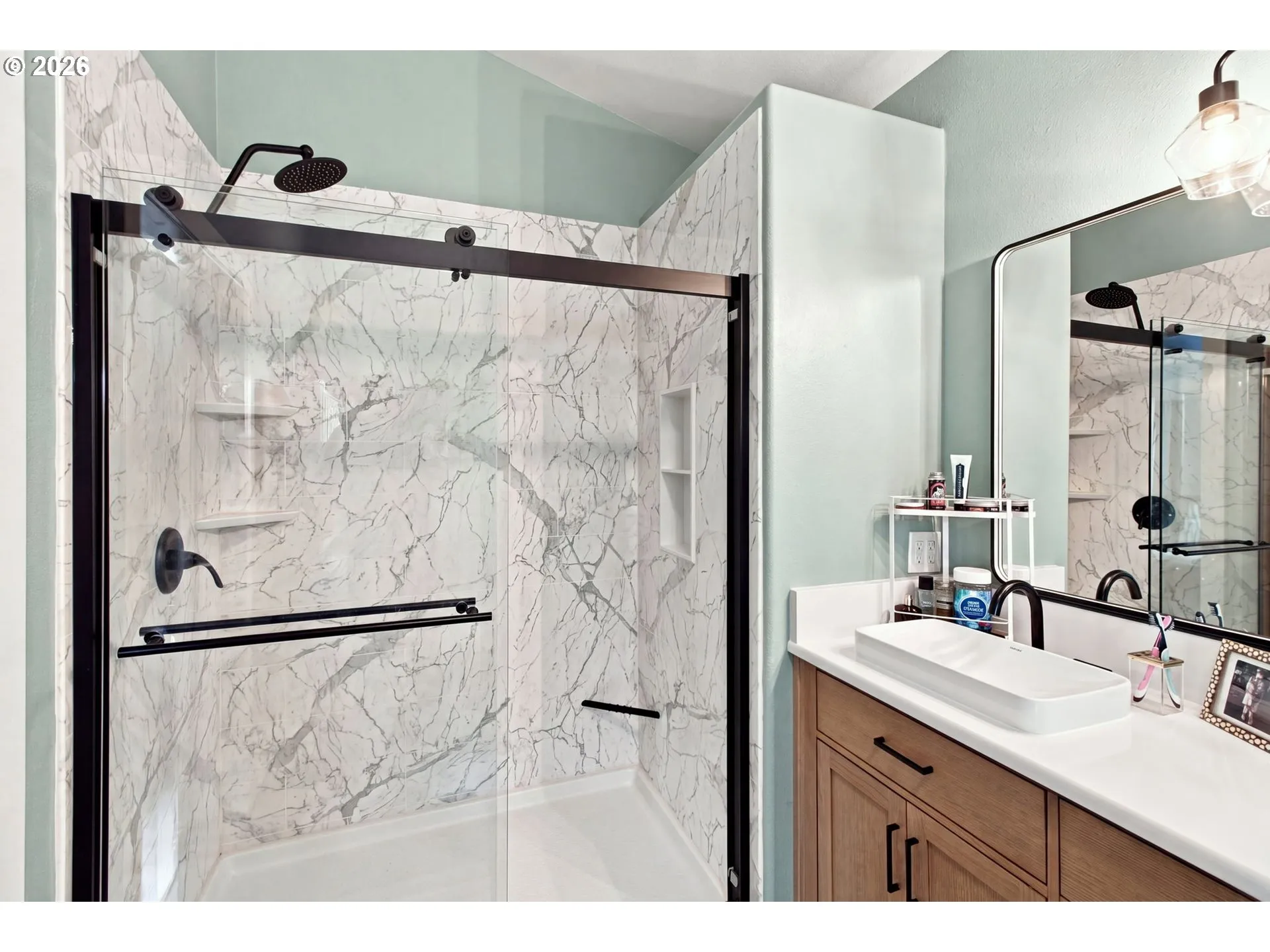 Bathroom, Attached-Walk in Shower