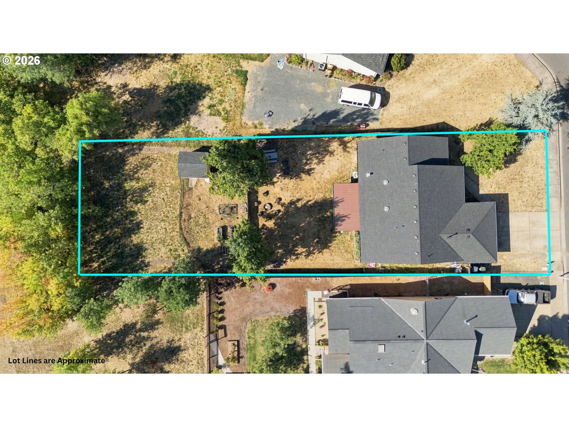 Approximate Property Lines-Aerial