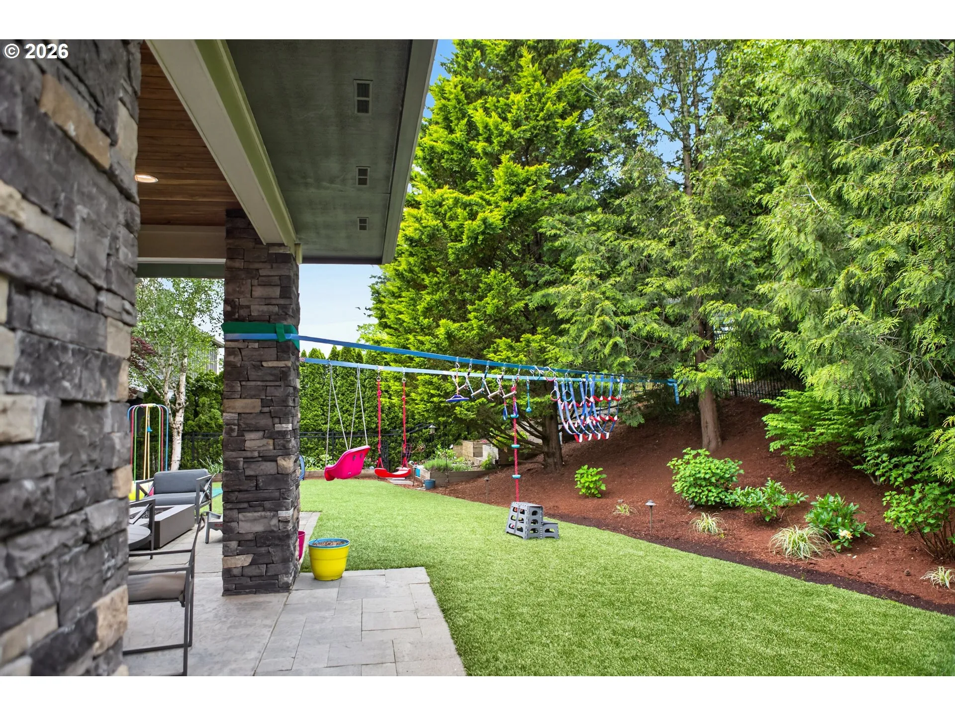 Backyard-View From