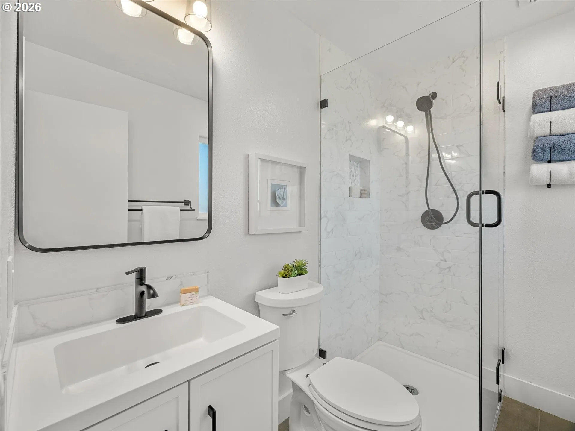 Bathroom, Attached-Walk in Shower