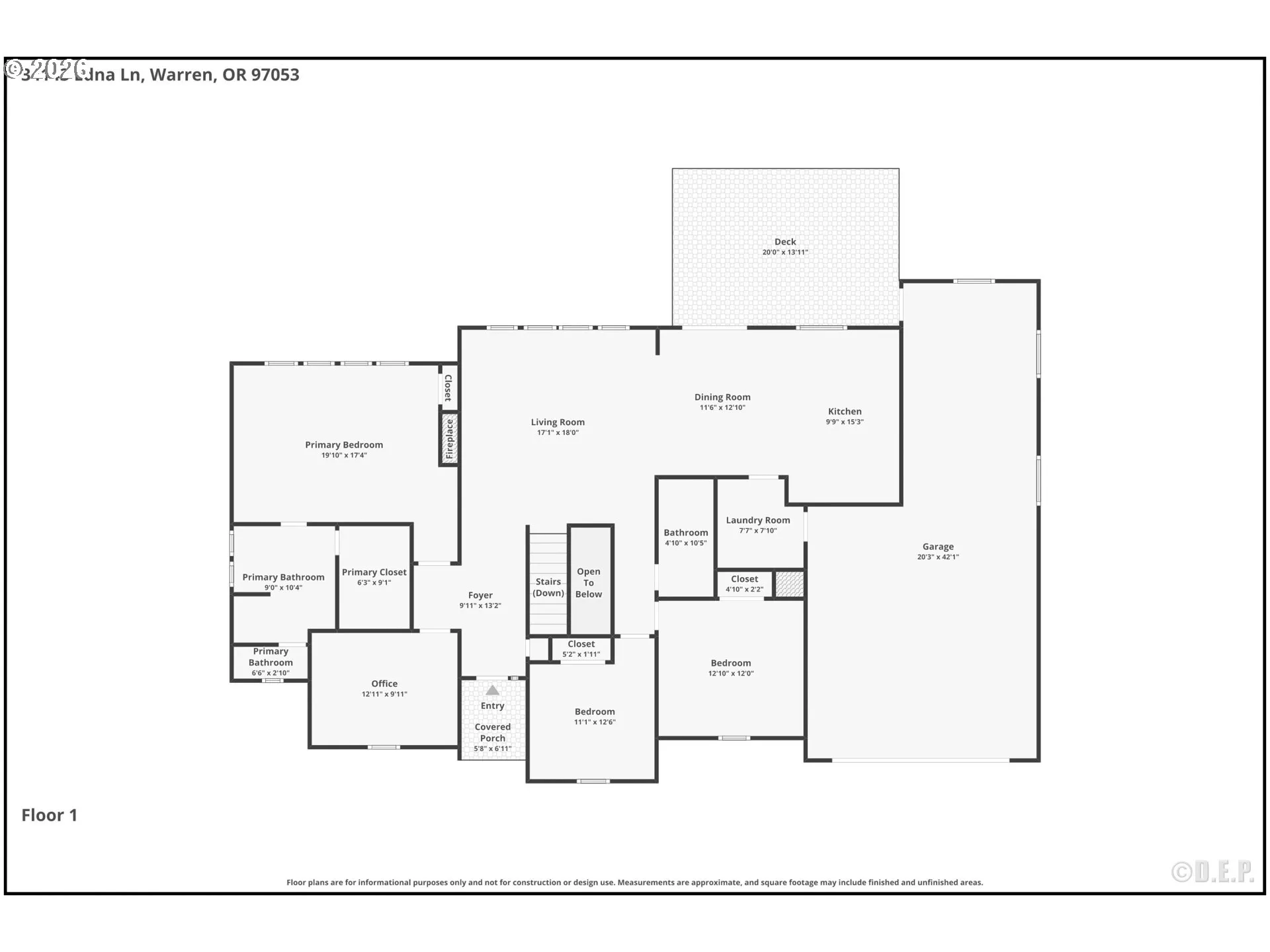 Floor Plan-# 1