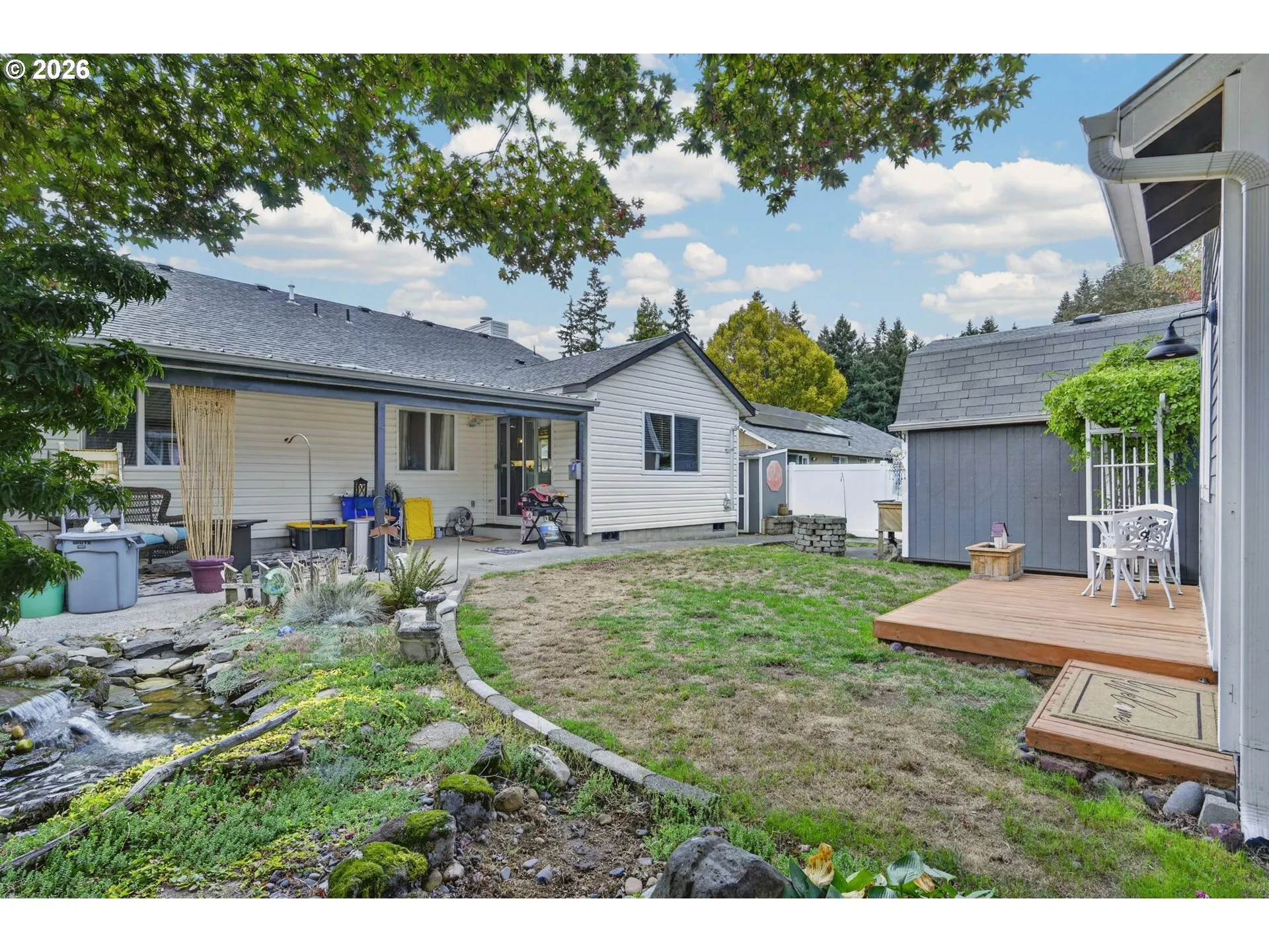 Backyard-View From