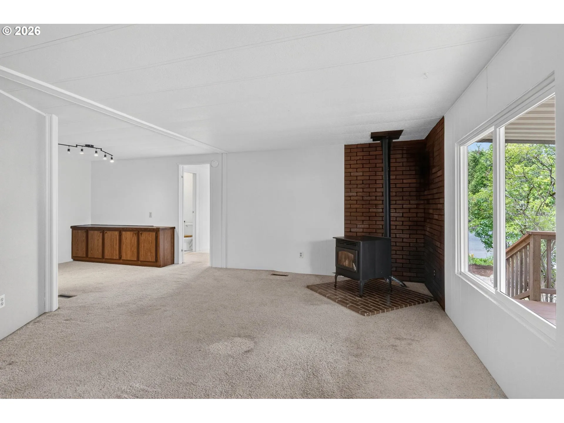 Living Room-Fireplace