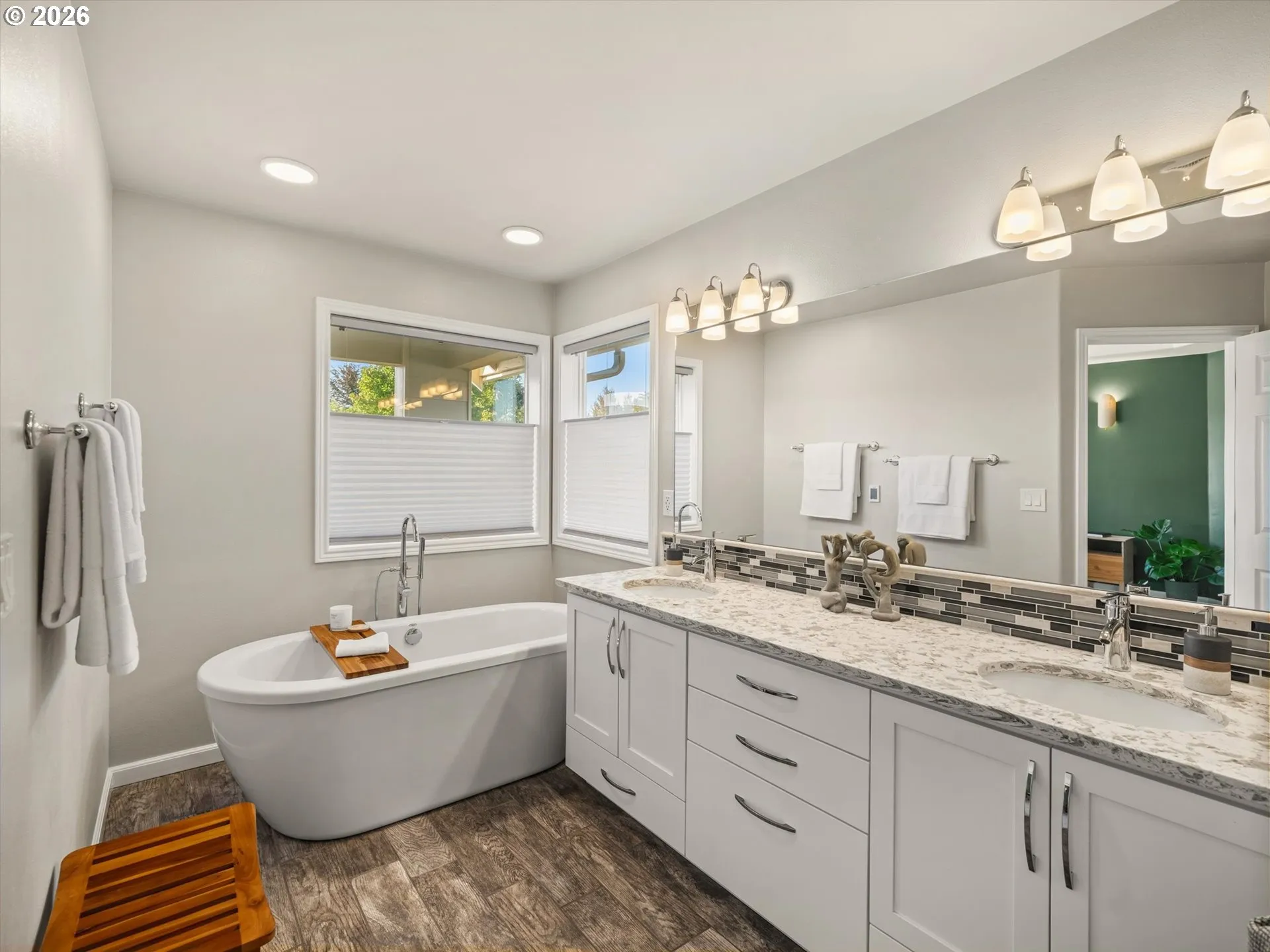 Primary Bedroom-Attached Bathroom