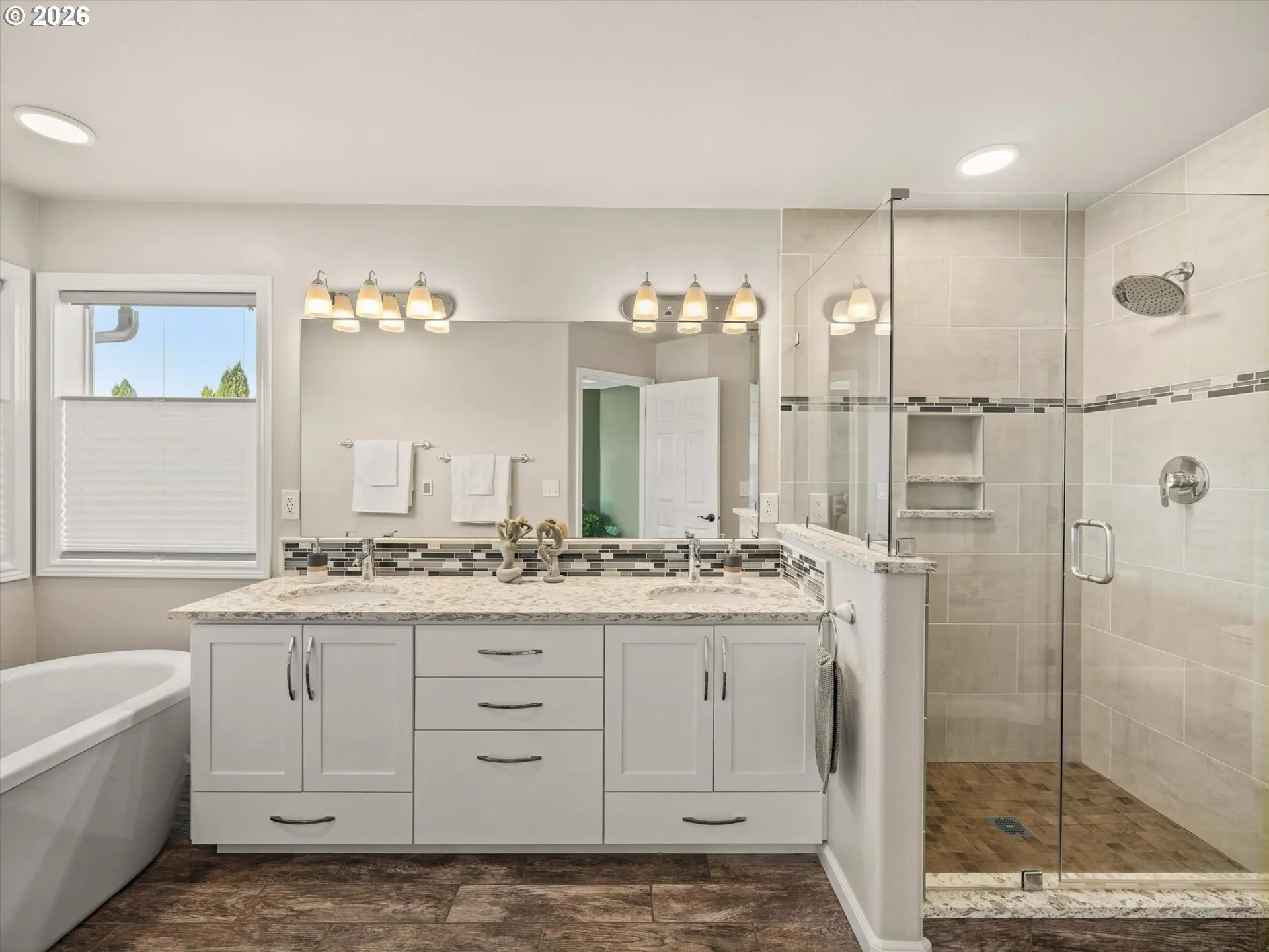 Primary Bedroom-Attached Bathroom