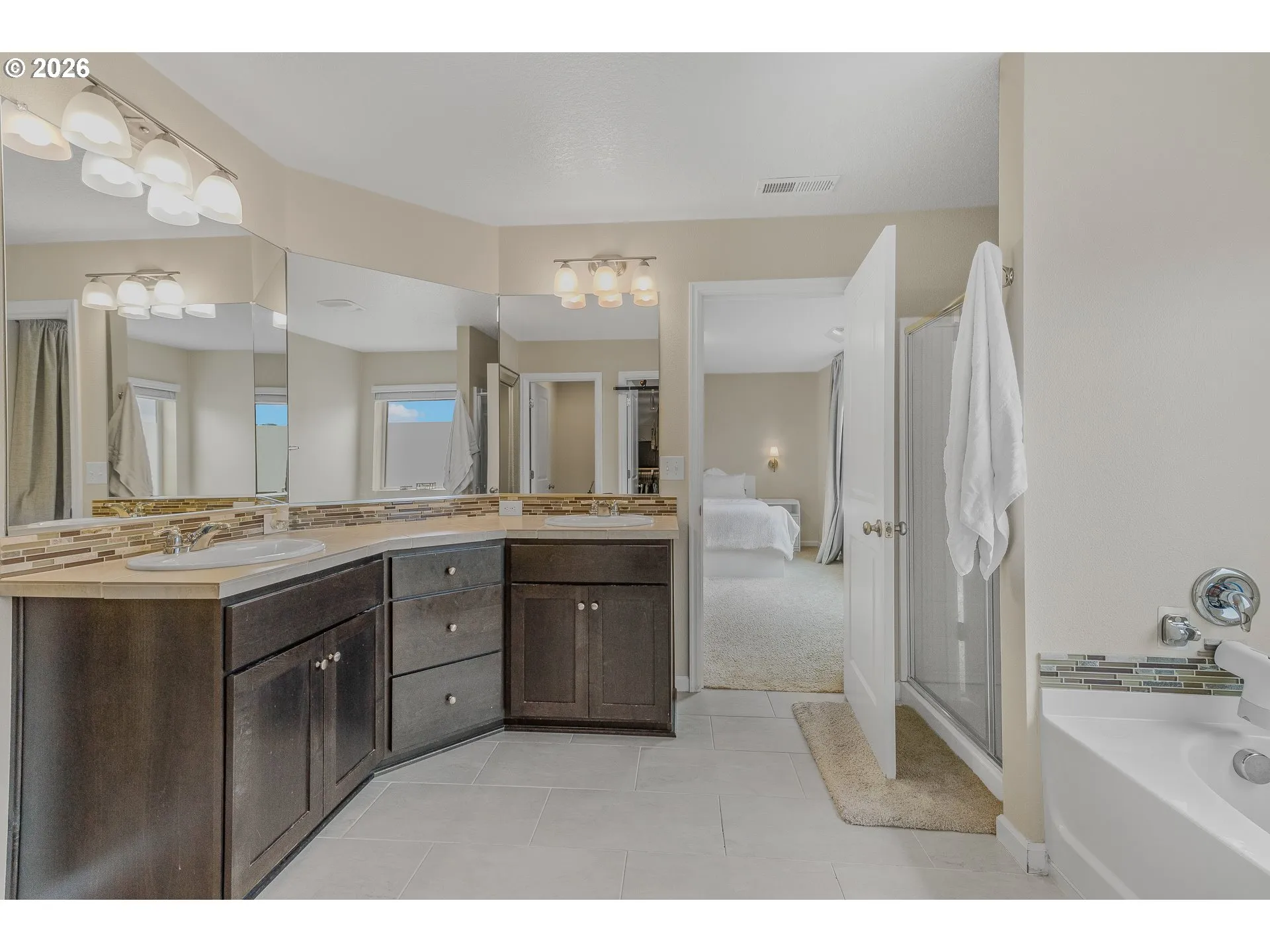 Attached Bathroom #1-Double Sinks