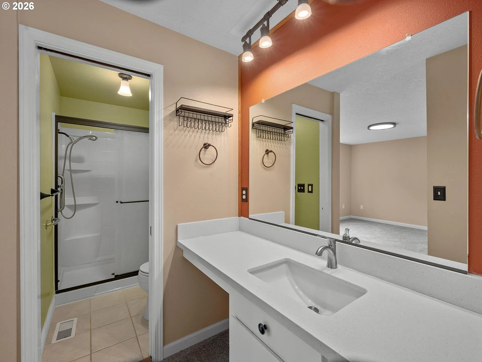 Bathroom, Attached-Walk in Shower
