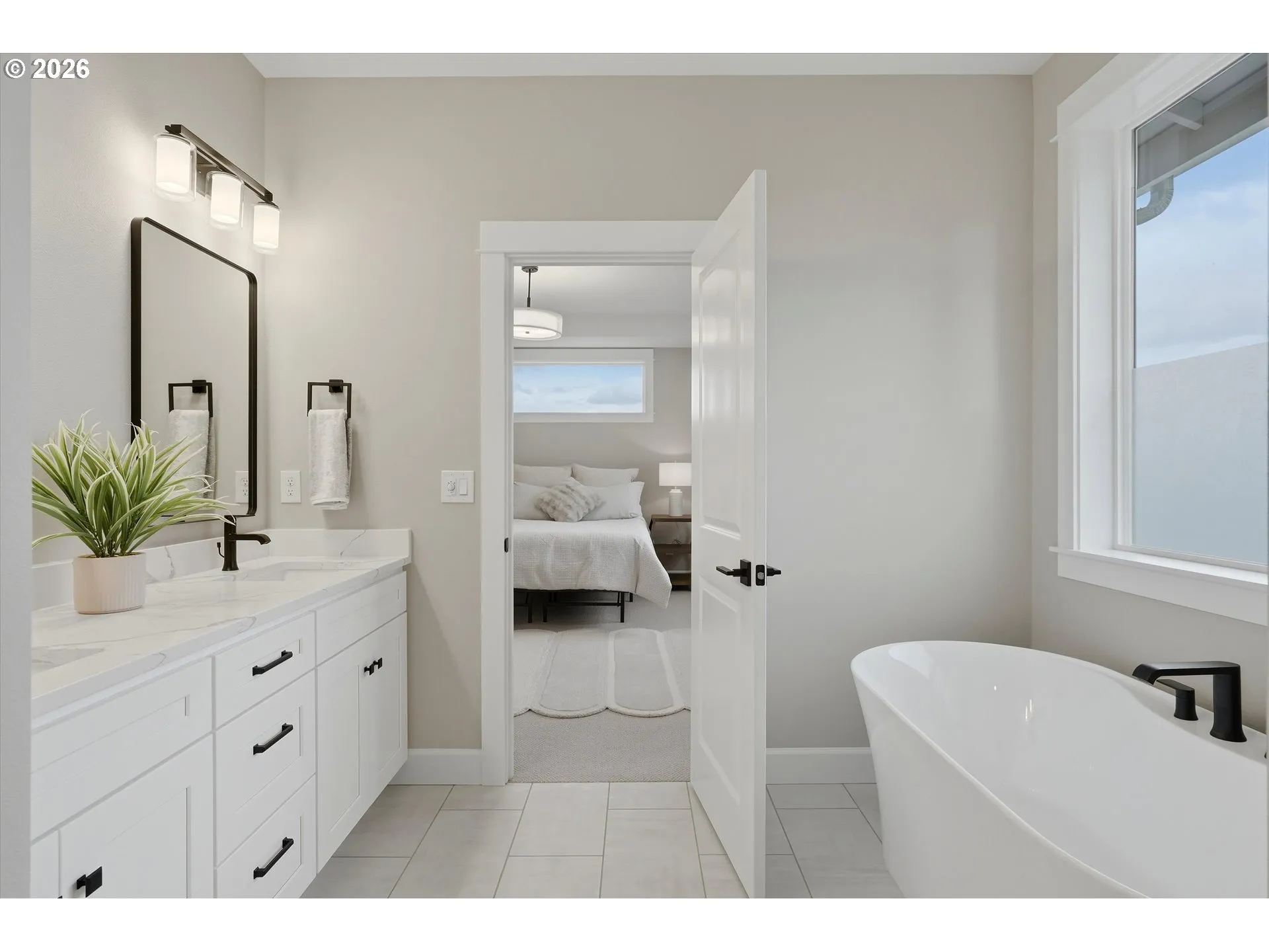 Owner's Suite Bathroom-Double Sinks