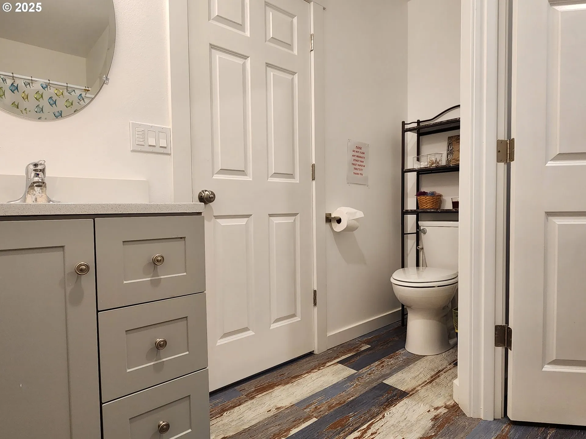 Attached Bathroom #1-Walk-In Closet