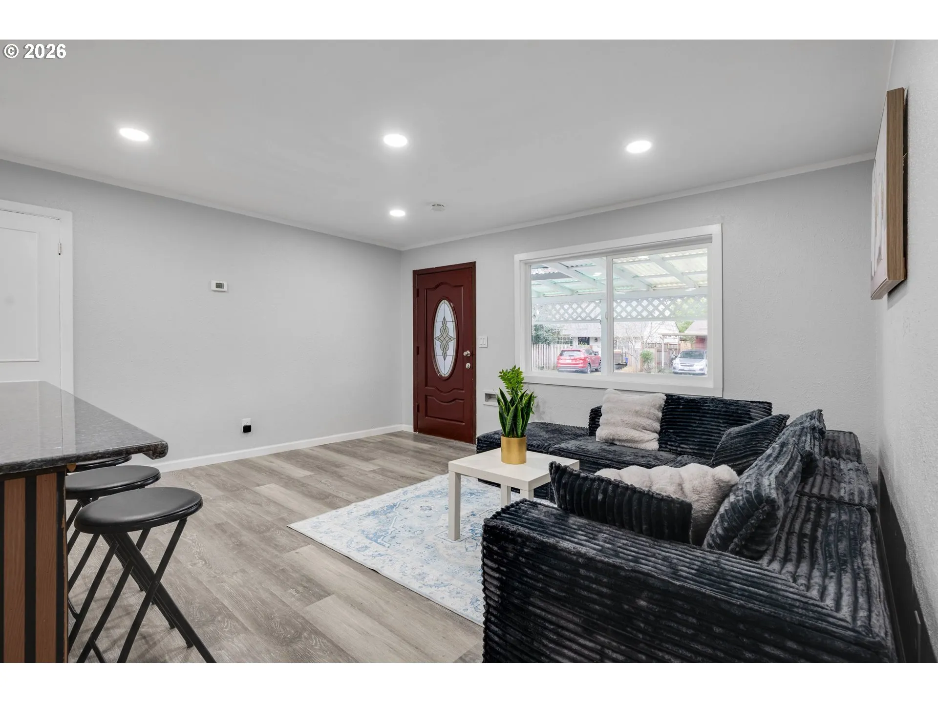 Living Room-View From