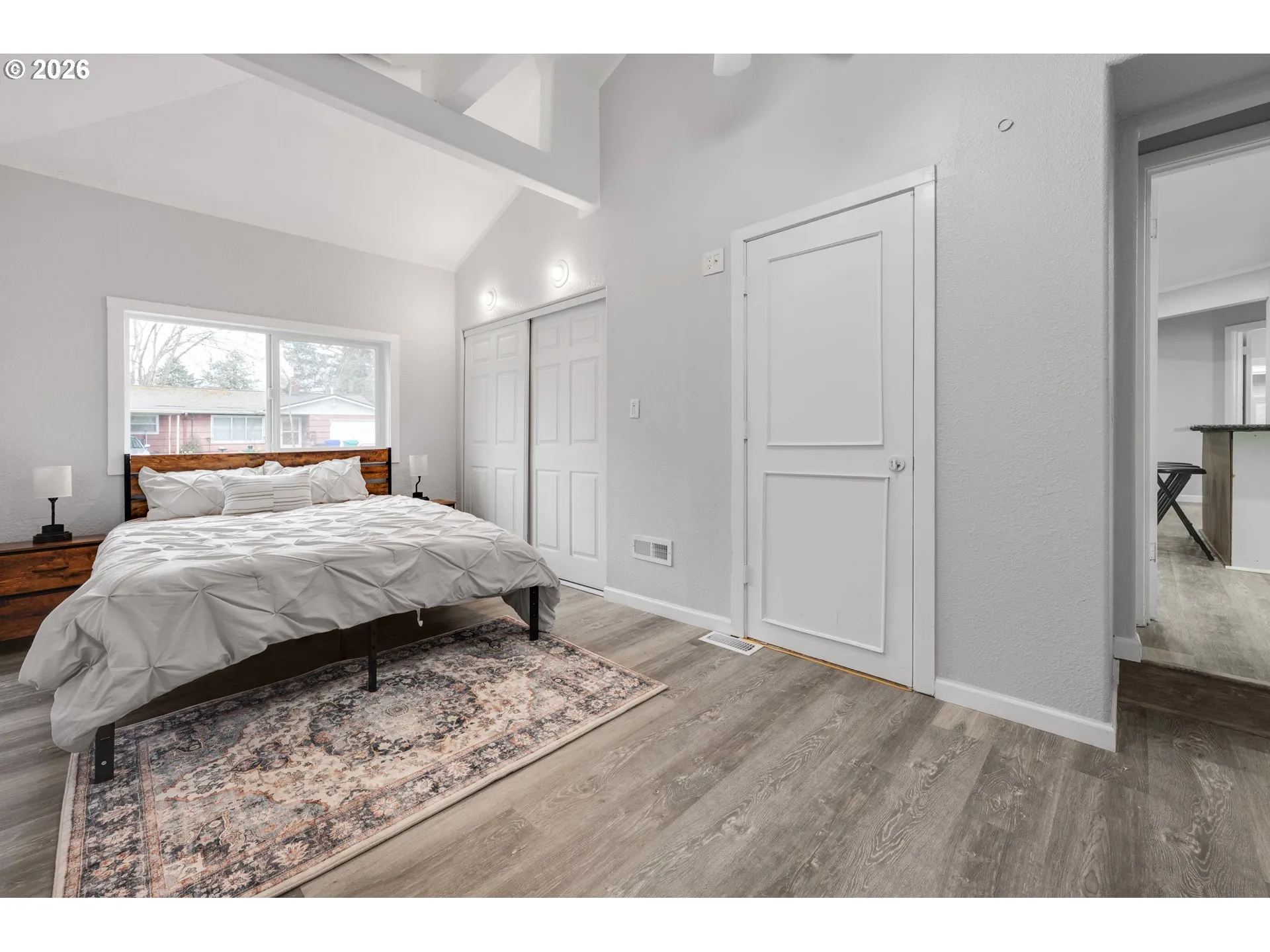 Primary Bedroom-Vaulted Ceilings