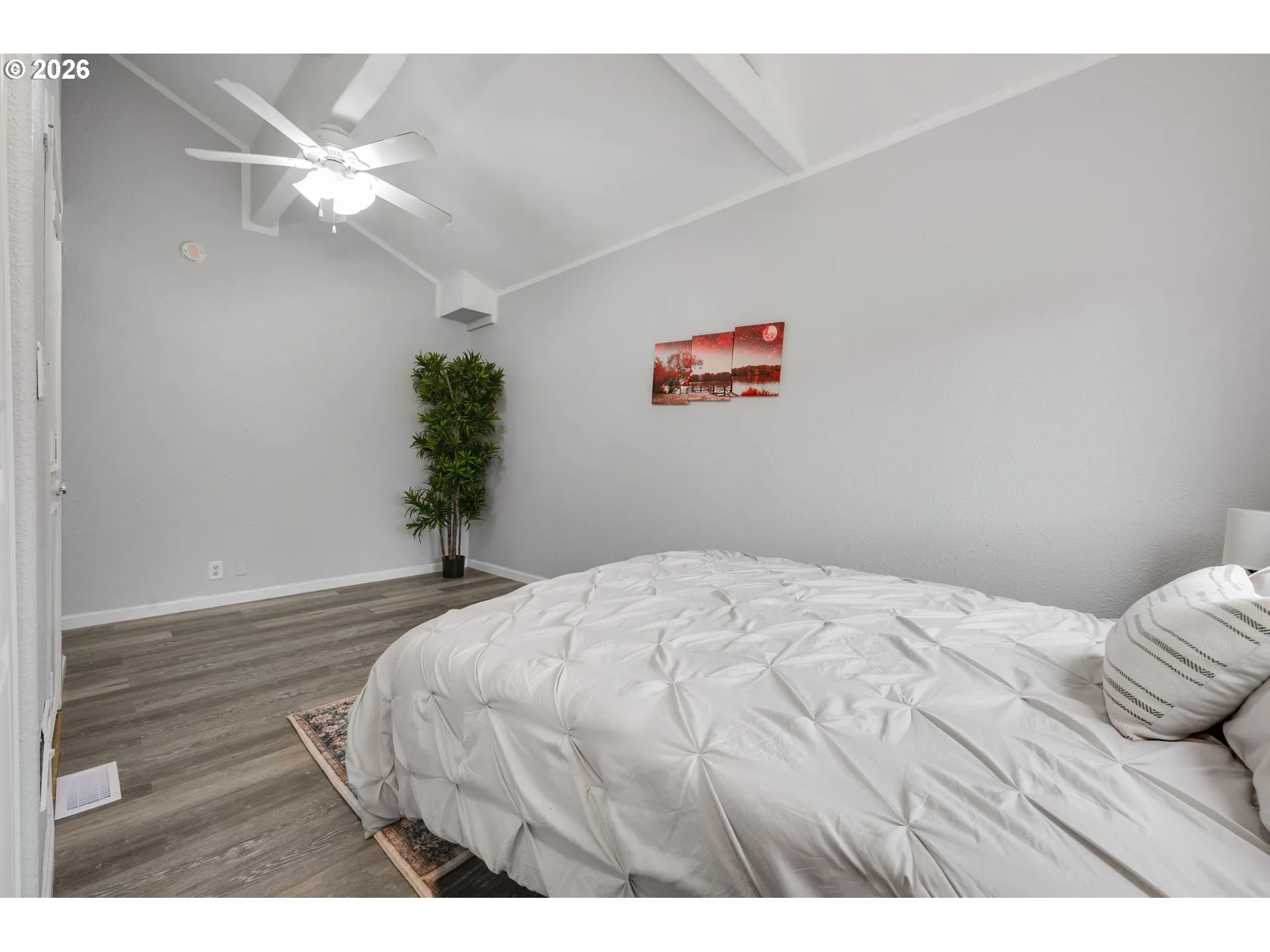 Primary Bedroom-Vaulted Ceilings
