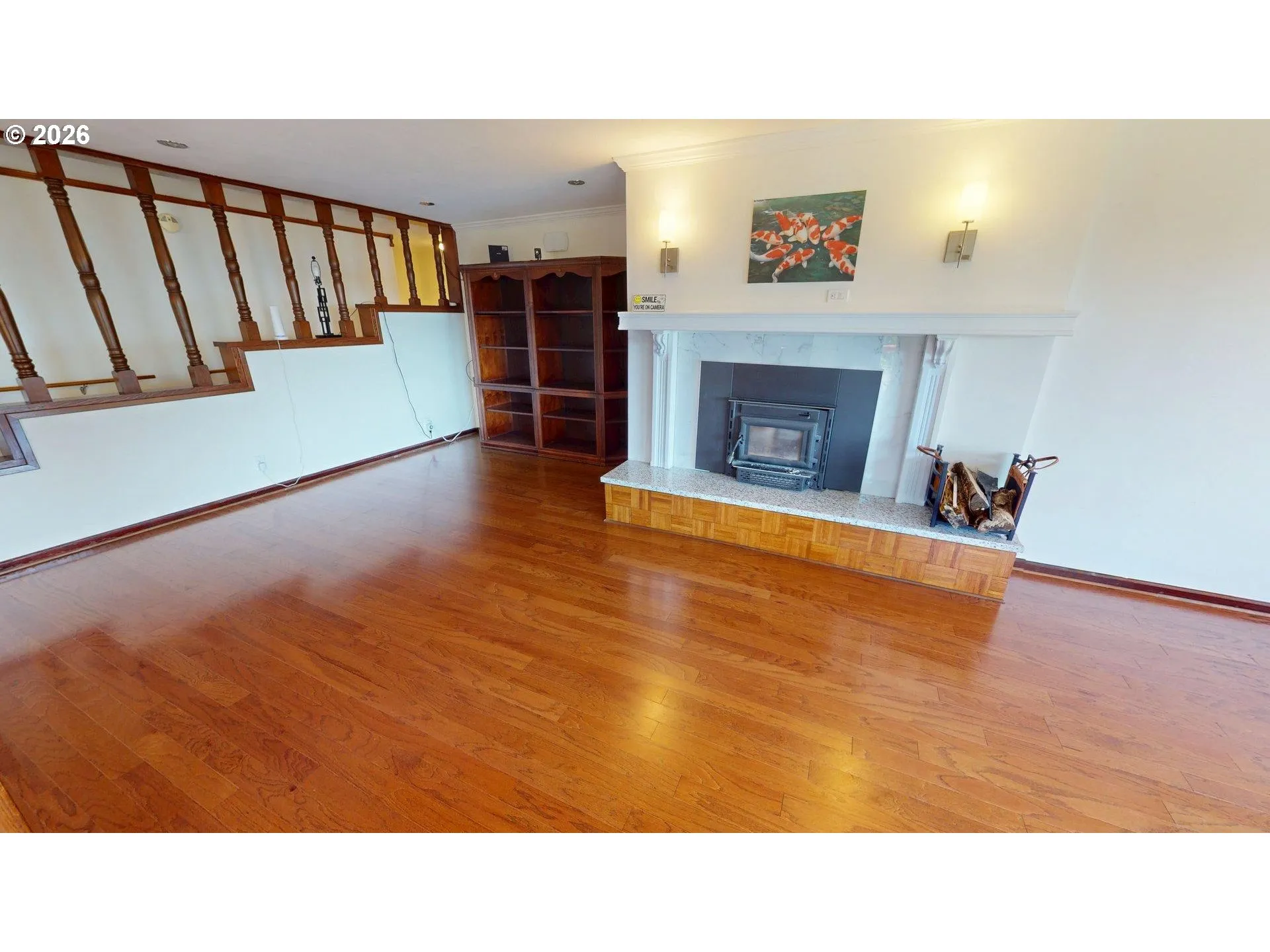 Living Room-Fireplace