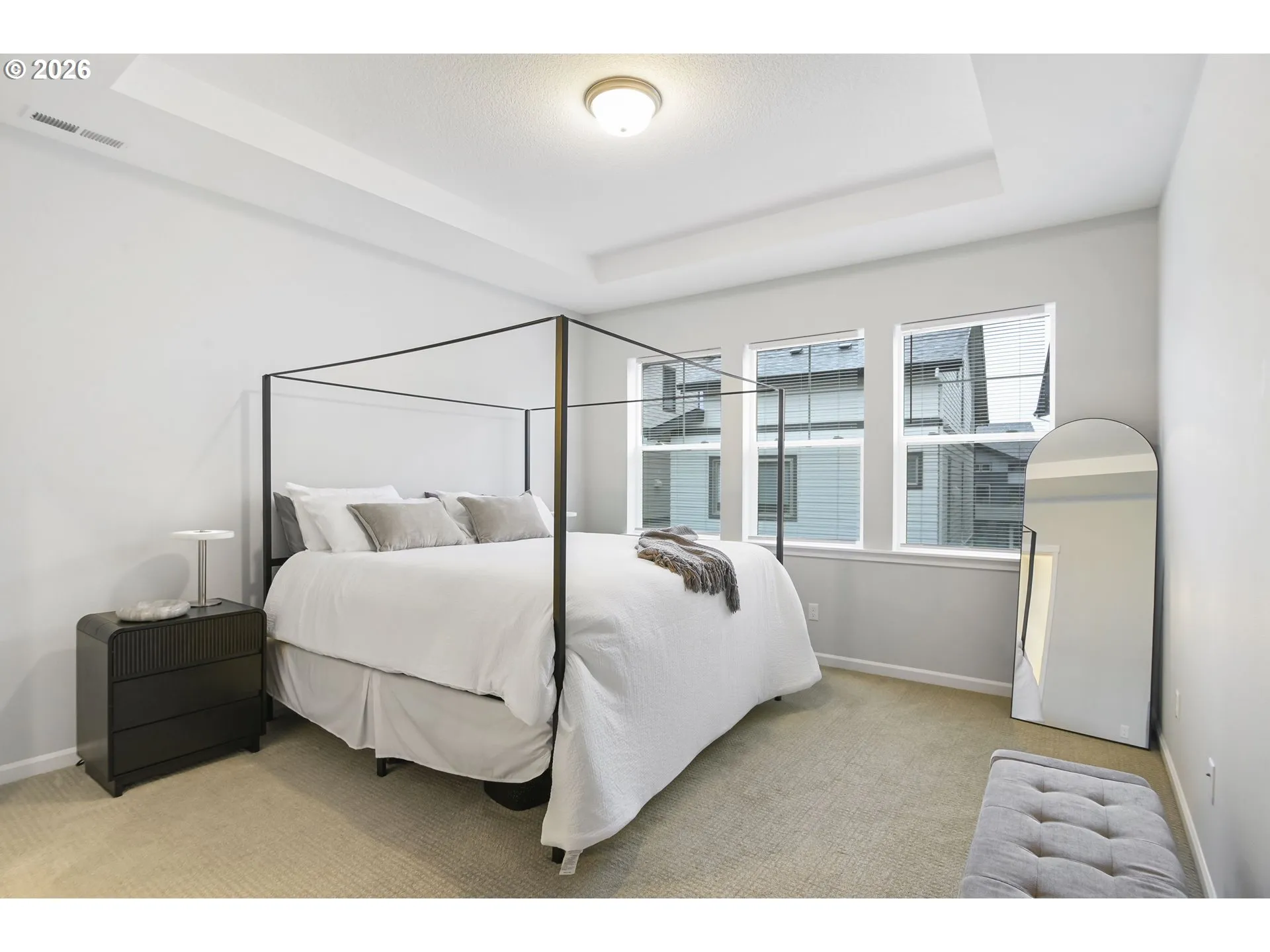 Primary Bedroom-Coffered Ceilings