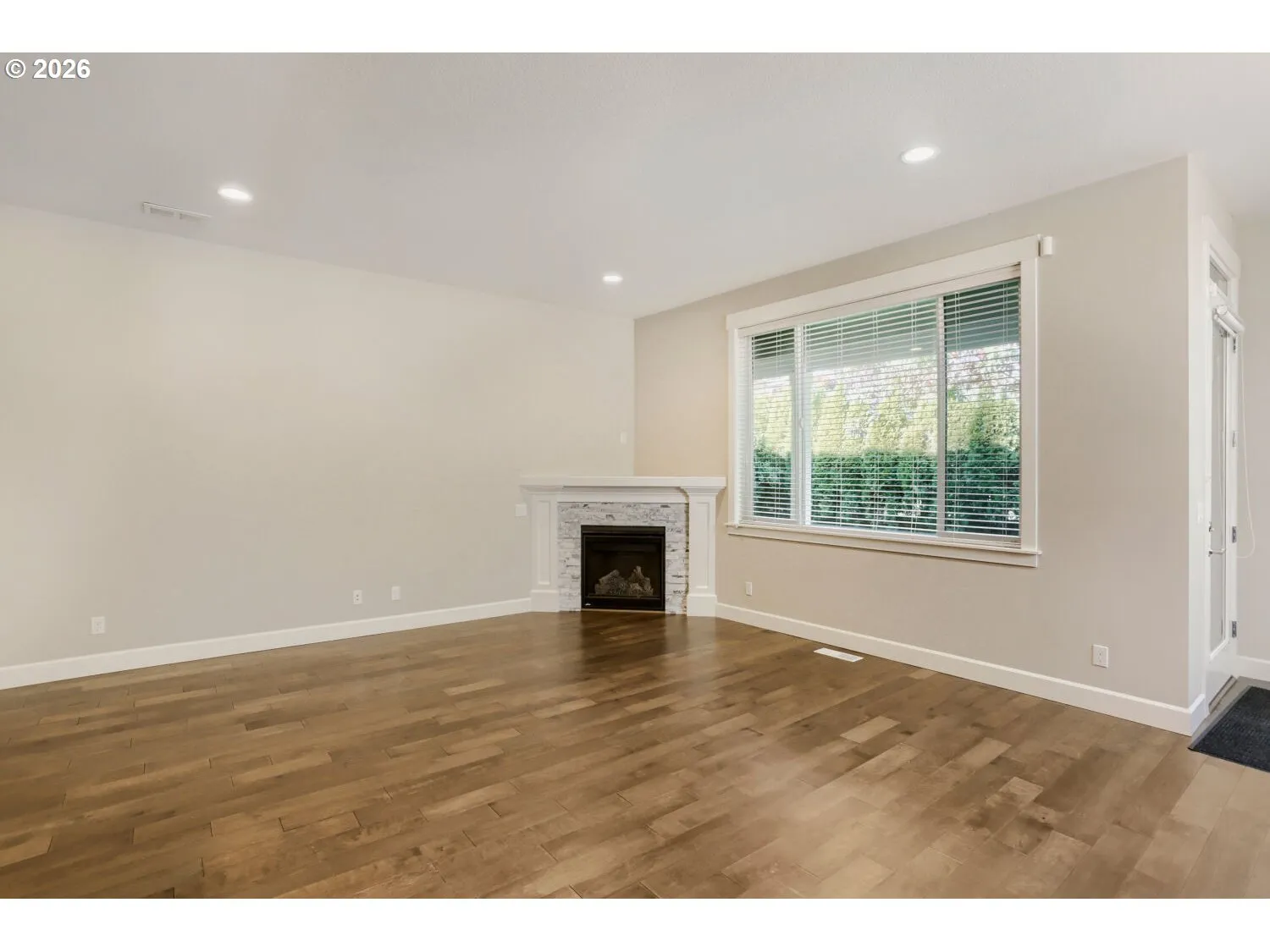 Living Room-Fireplace