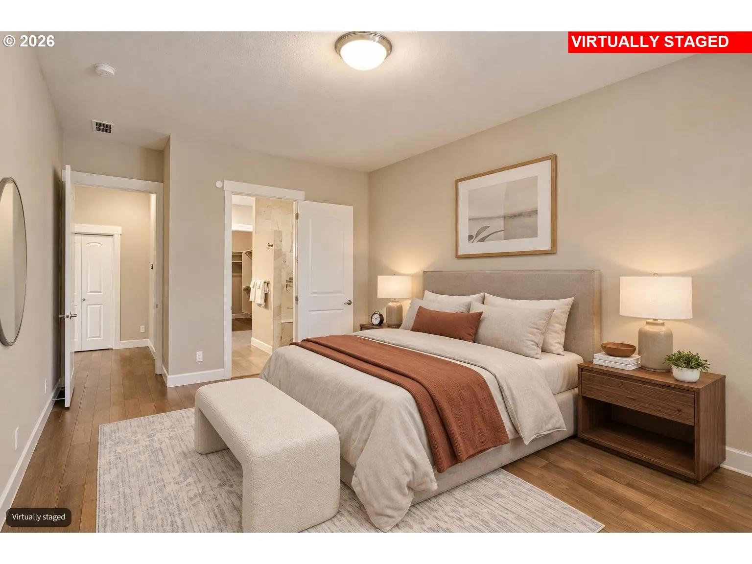 Bedroom, Owner's Suite-Walk-In Closet