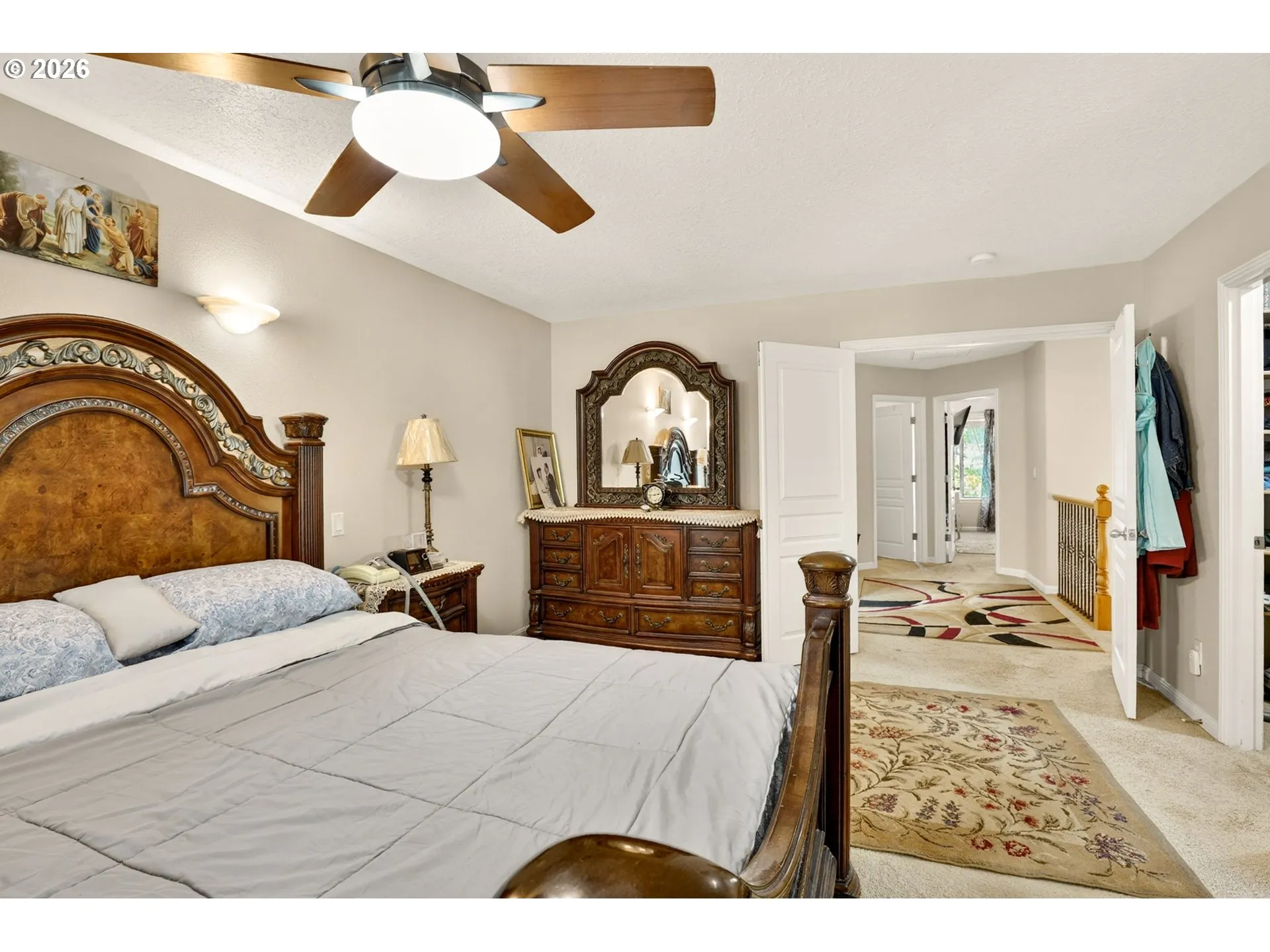 Bedroom, Owner's Suite-Upper