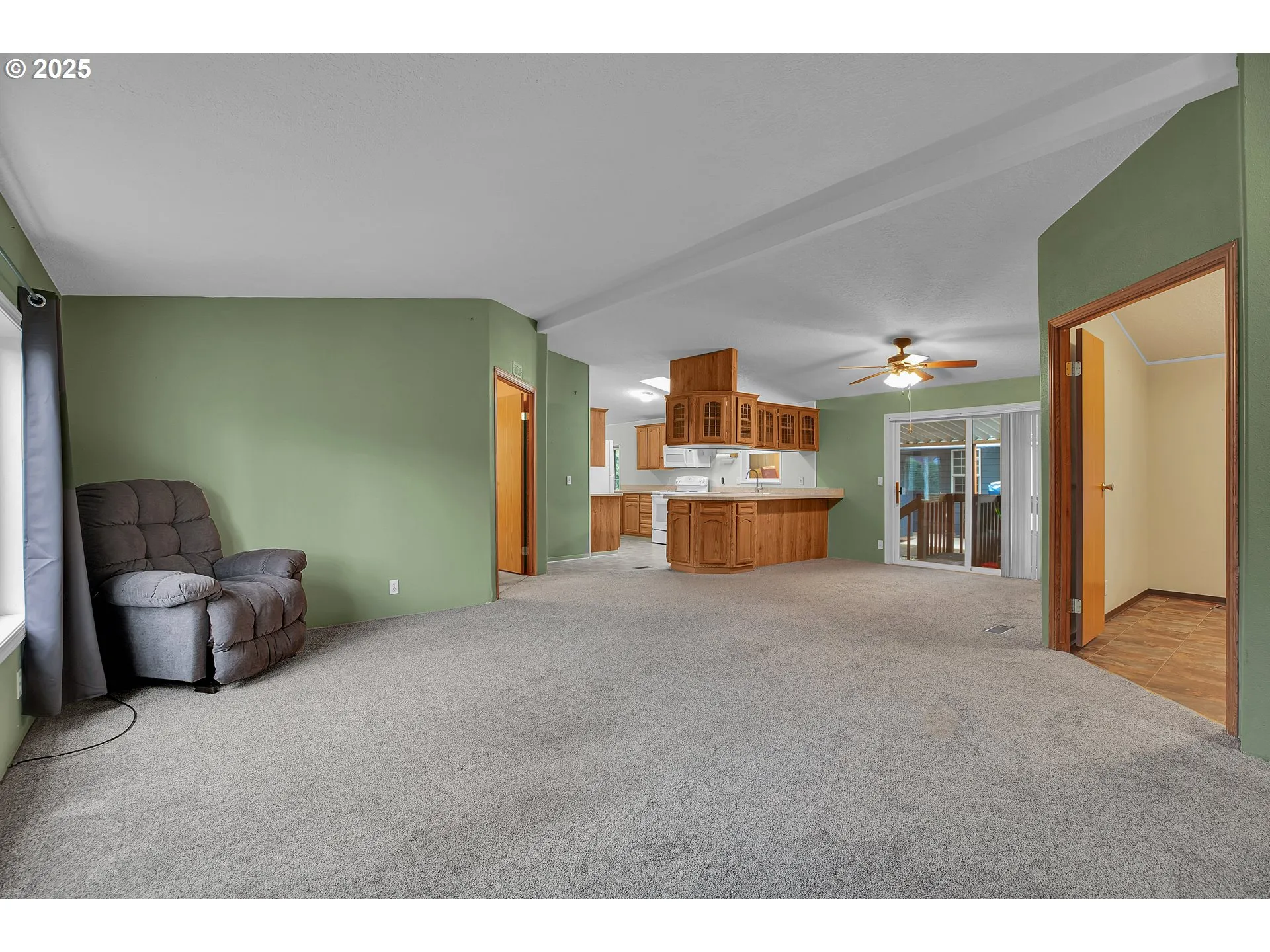 Living Room-Vaulted Ceilings