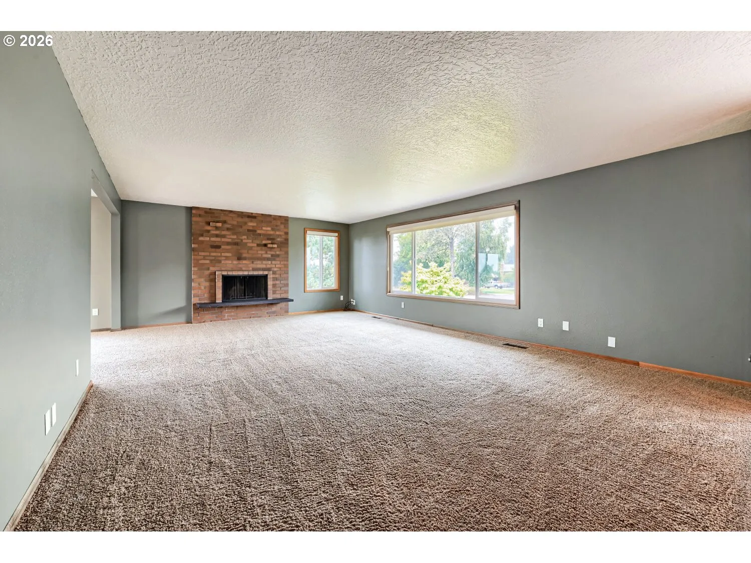 Living Room-Fireplace