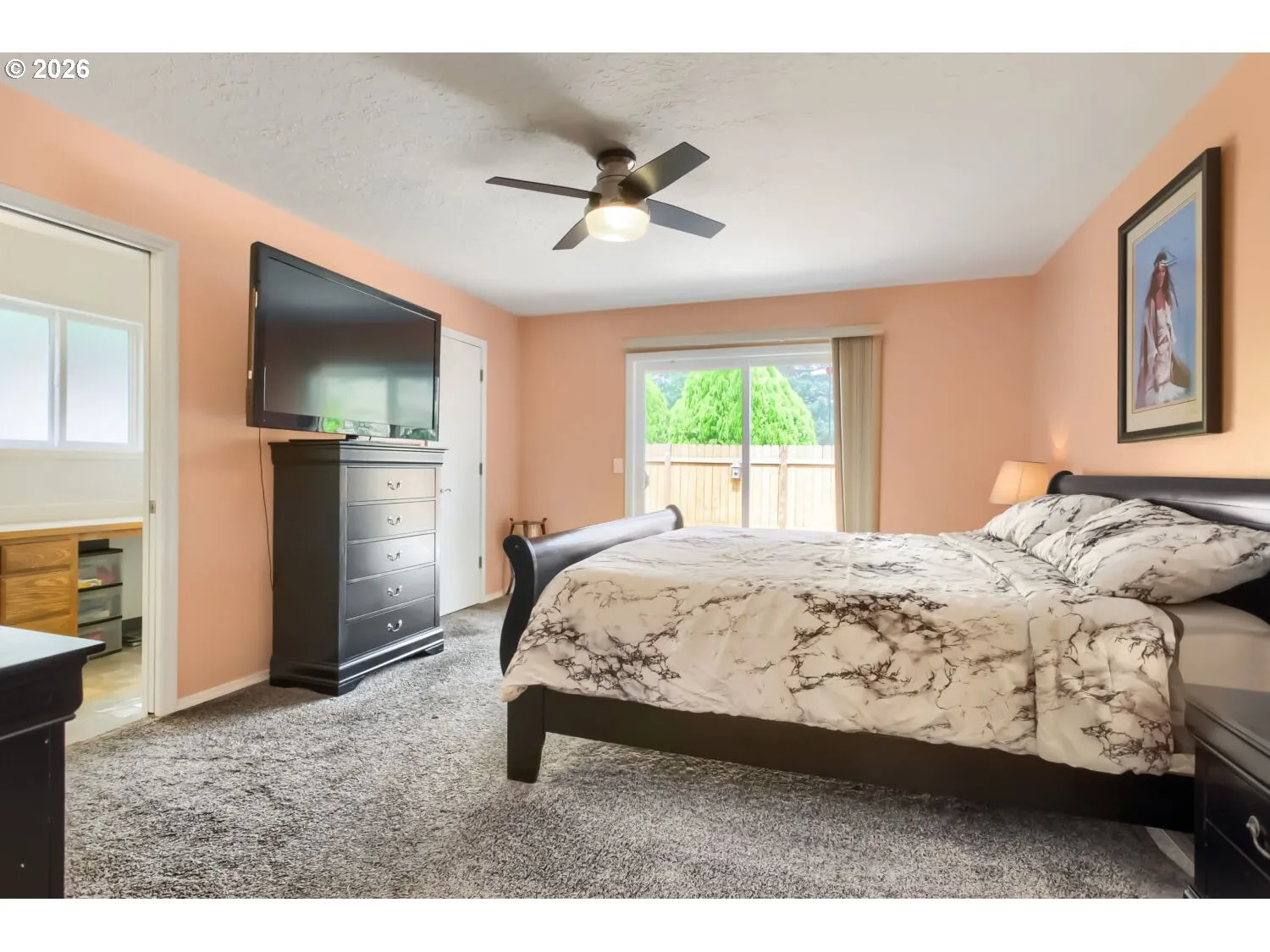 Bedroom, Owner's Suite-Ceiling Fan