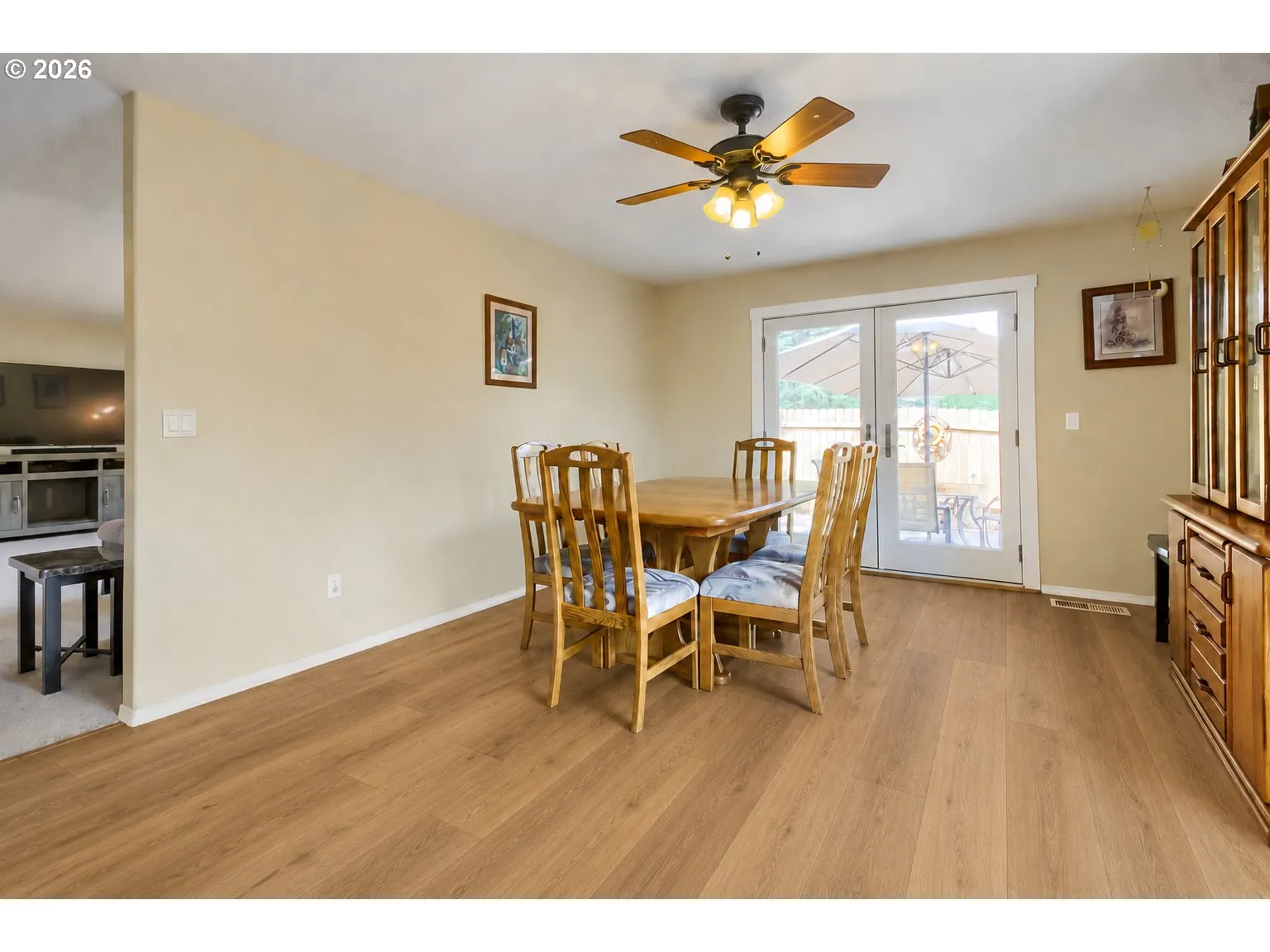 Dining Room-Ceiling Fan