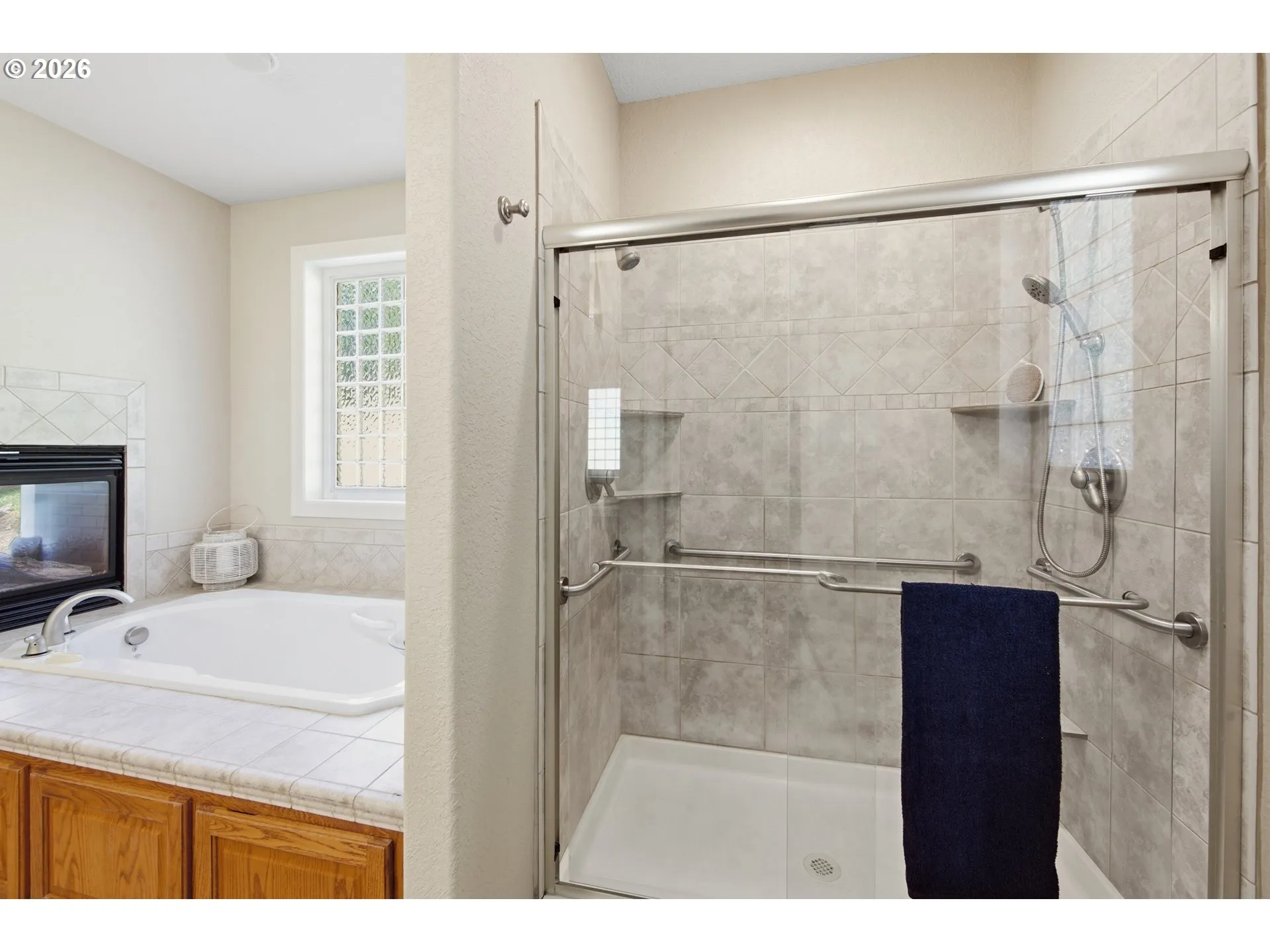 Bathroom, Attached-Walk in Shower