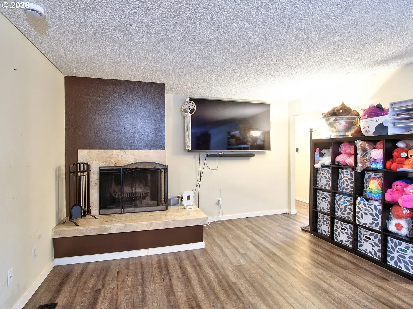 Living Room-Fireplace
