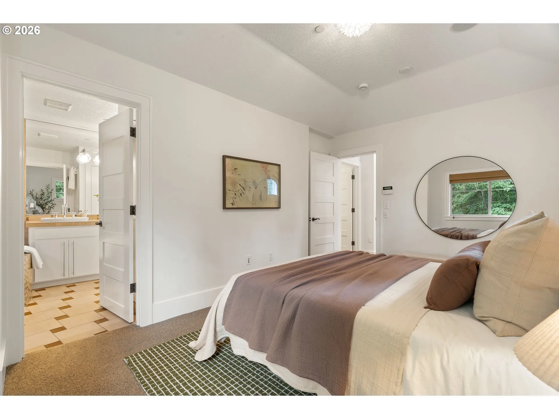 Primary Bedroom-Attached Bathroom