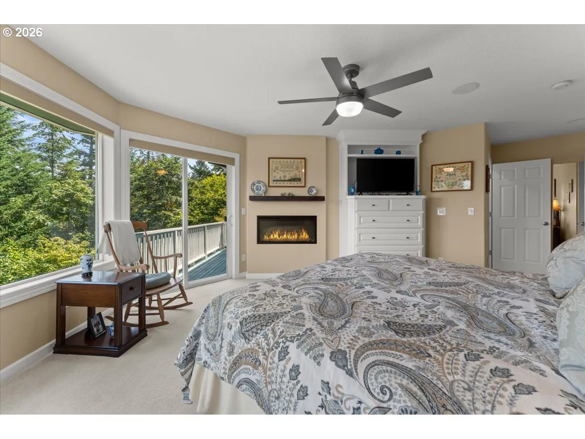 Primary Bedroom-Fireplace