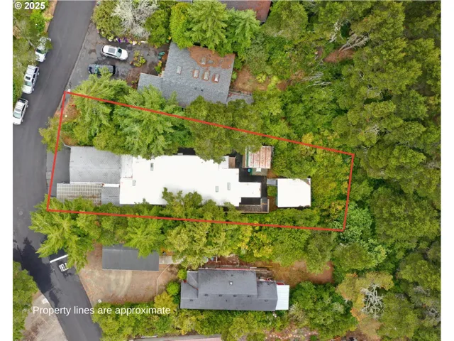 Approximate Property Lines-Aerial