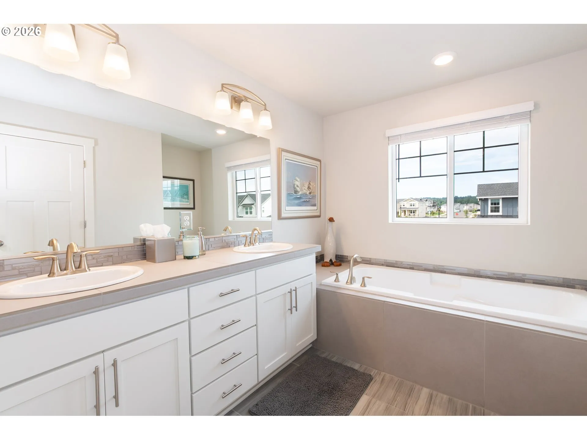 Bathroom-Double Sinks