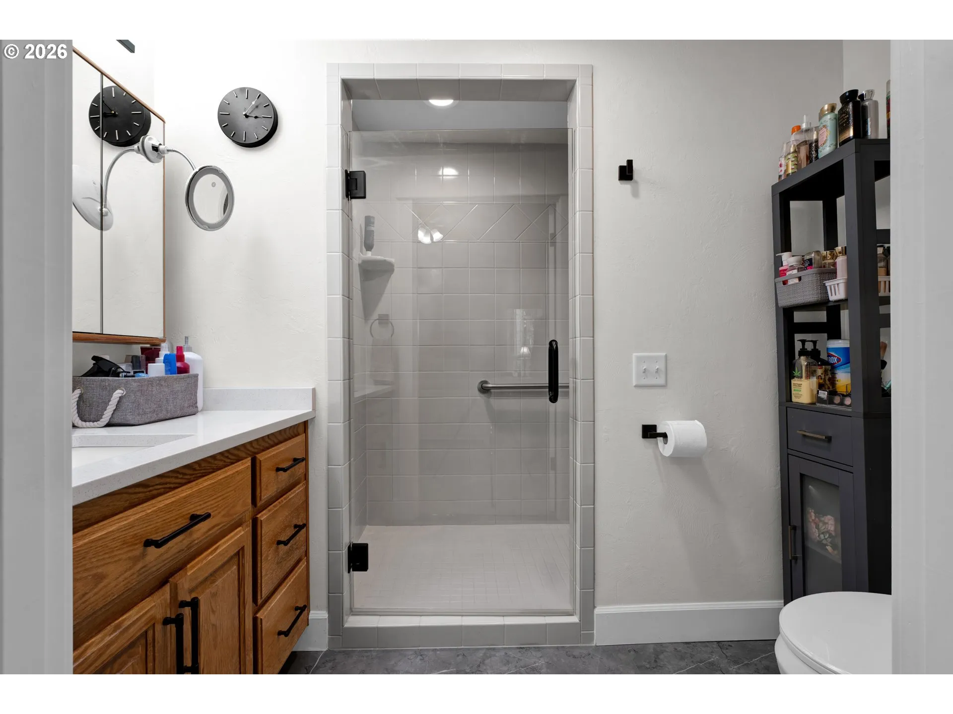 Bathroom, Attached-Walk in Shower