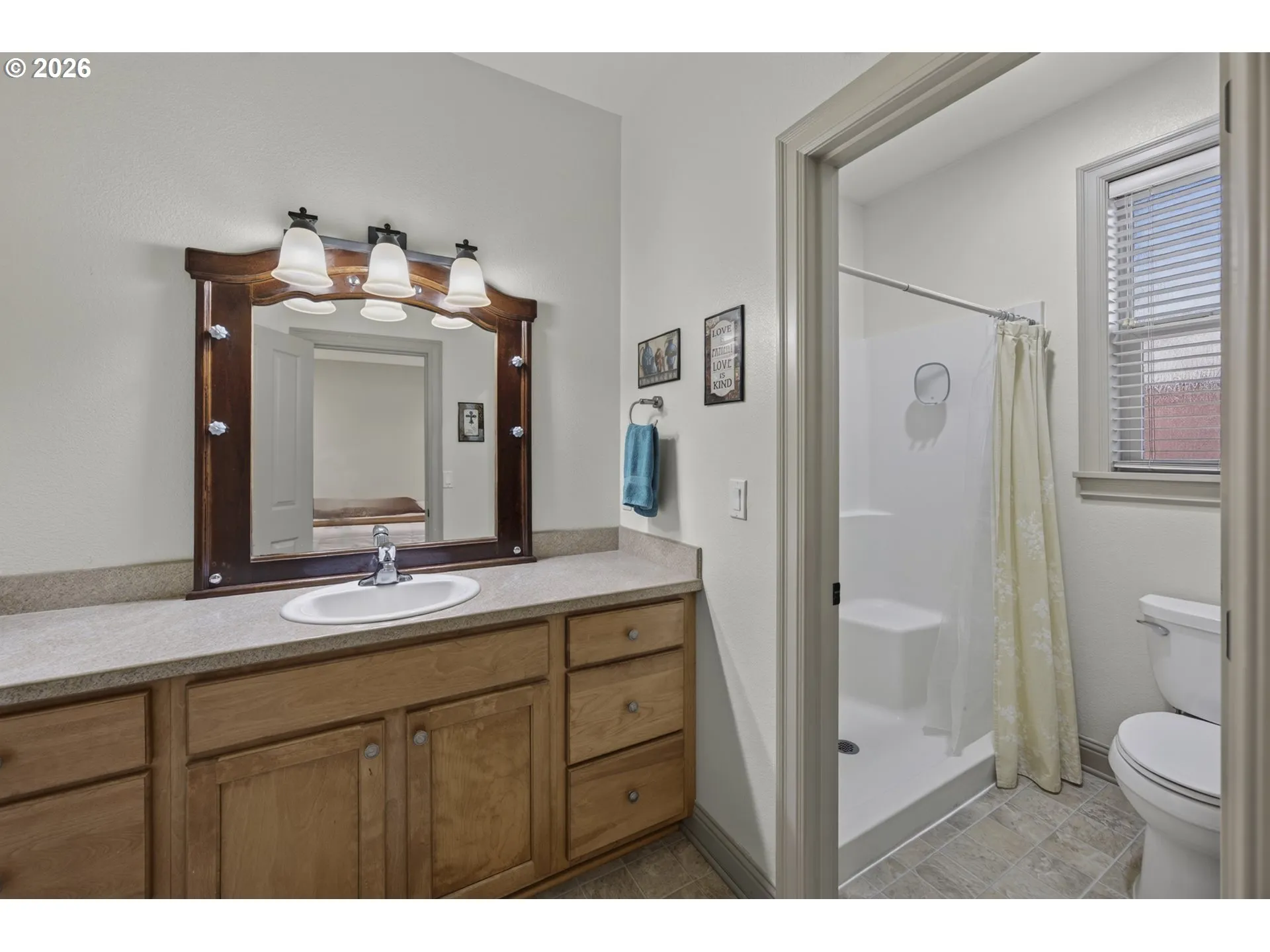 Primary Bedroom-Attached Bathroom