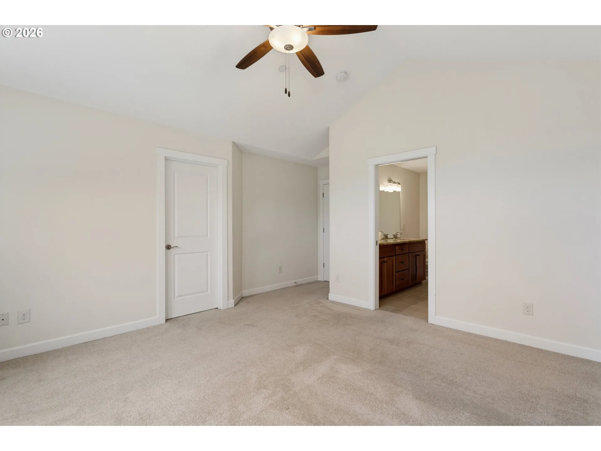 Primary Bedroom-Vaulted Ceilings