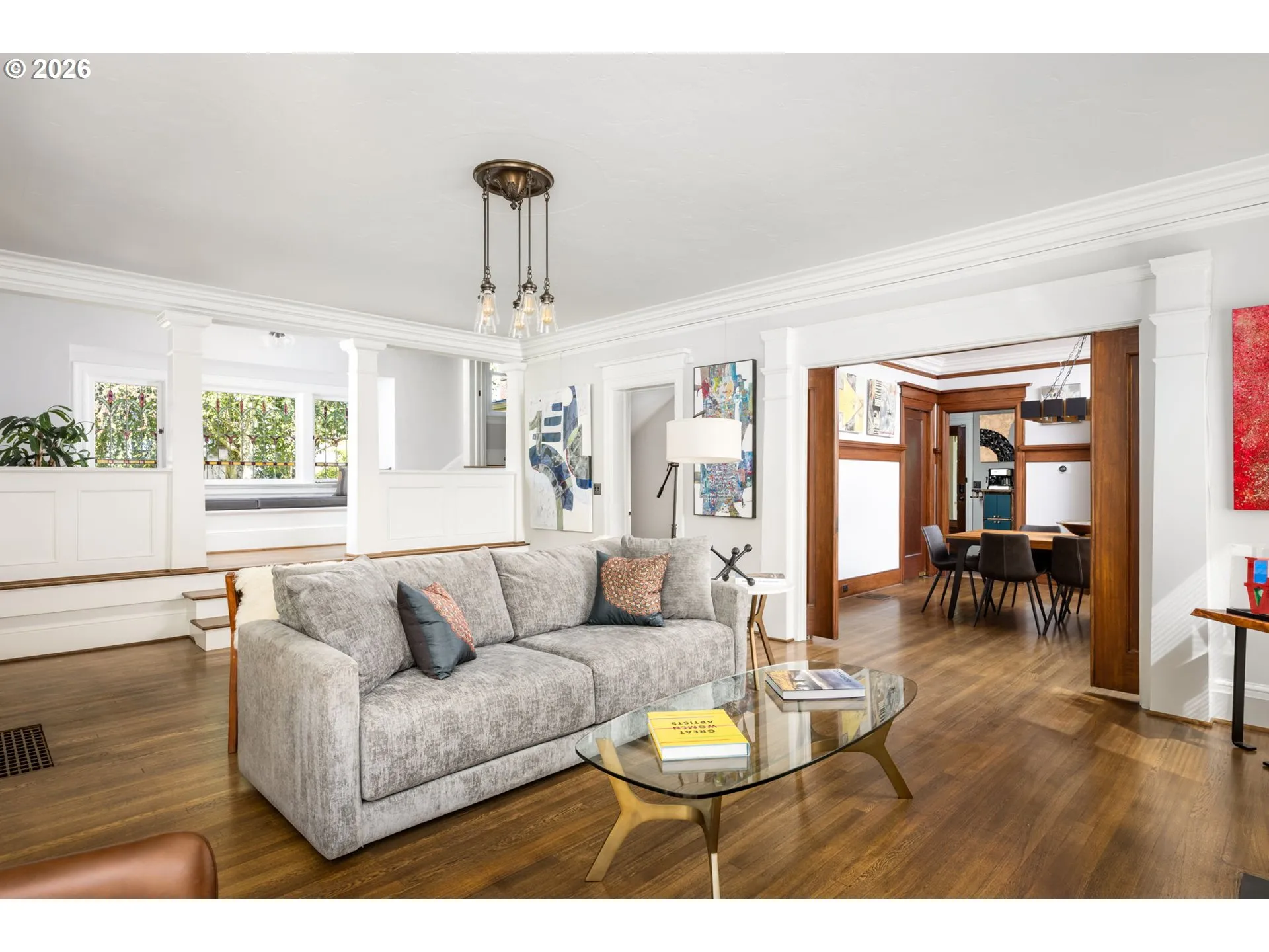 Living Room-View From